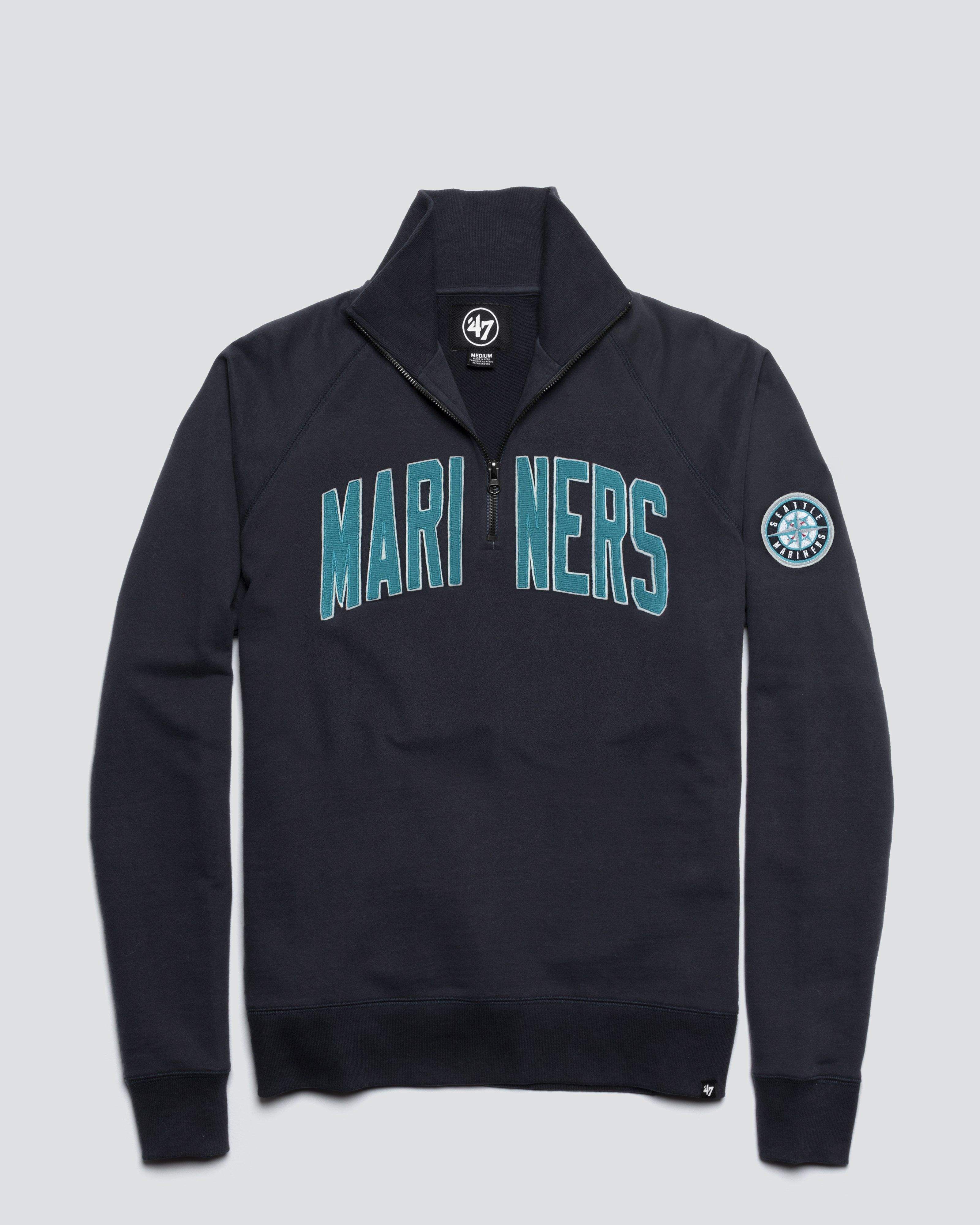 SEATTLE MARINERS BANKS '47 HARRIS SCRIMMAGE 1/4 ZIP sold by 47