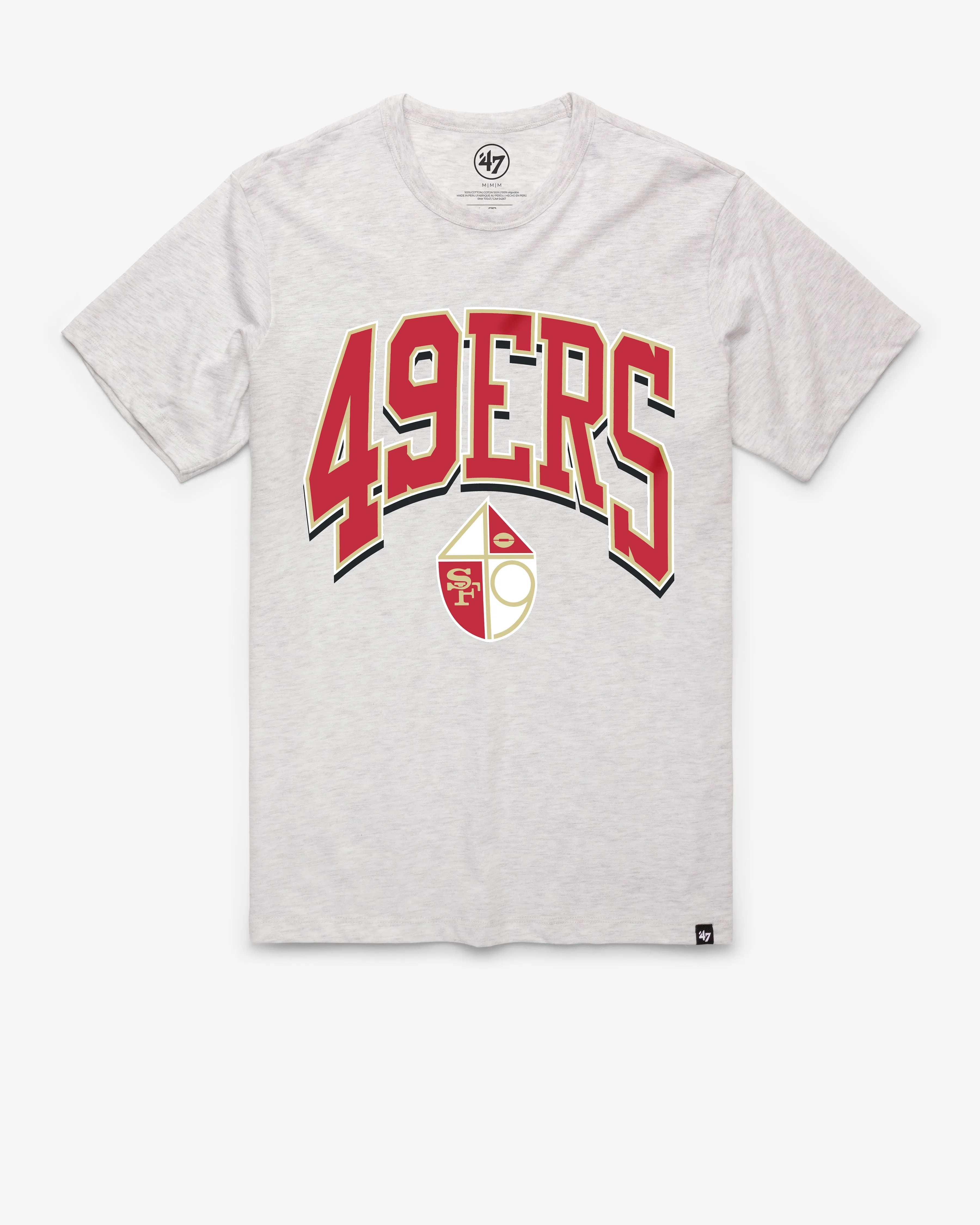 SAN FRANCISCO 49ERS HISTORIC WALK TALL '47 FRANKLIN TEE sold by 47