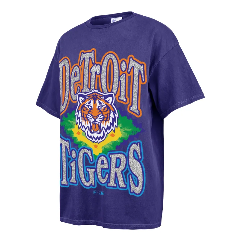 DETROIT TIGERS FLASHING LIGHTS VINTAGE '47 BOYFRIEND TEE WOMENS sold by 47