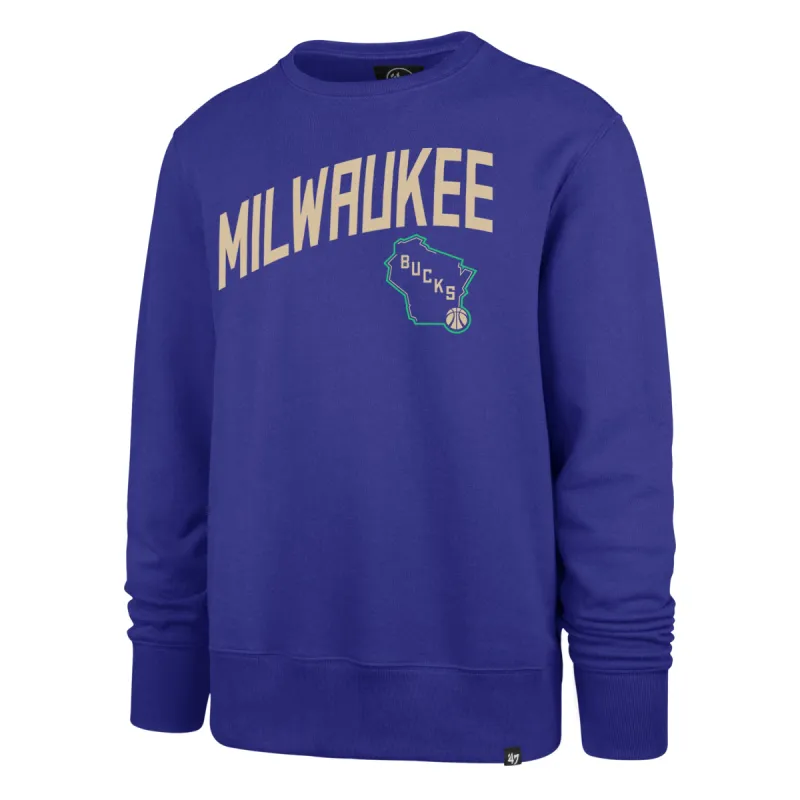 MILWAUKEE BUCKS CITY EDITION POSTGAME '47 HEADLINE CREW sold by 47