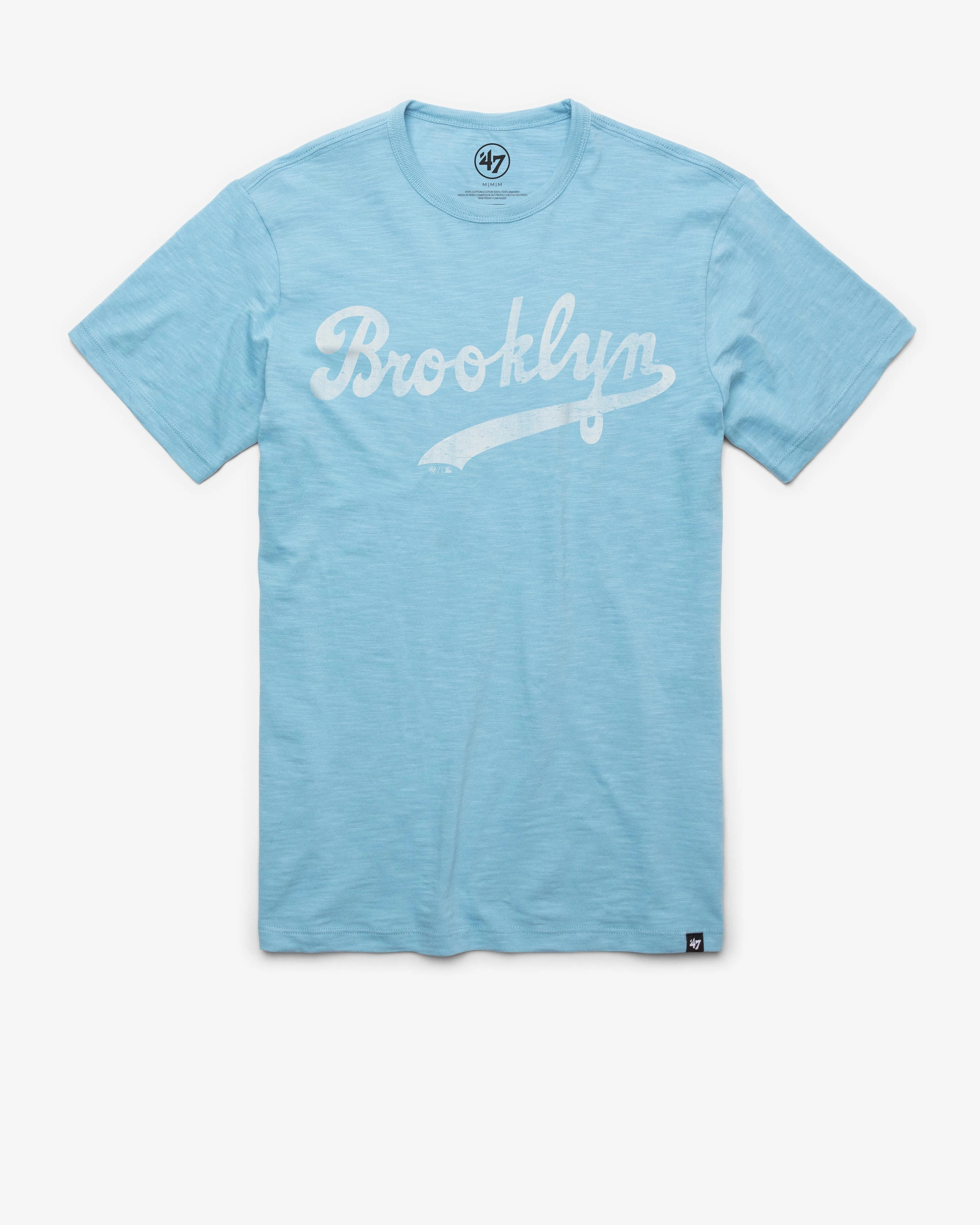 LOS ANGELES DODGERS COOPERSTOWN GRIT WORDMARK '47 SCRUM TEE sold by 47