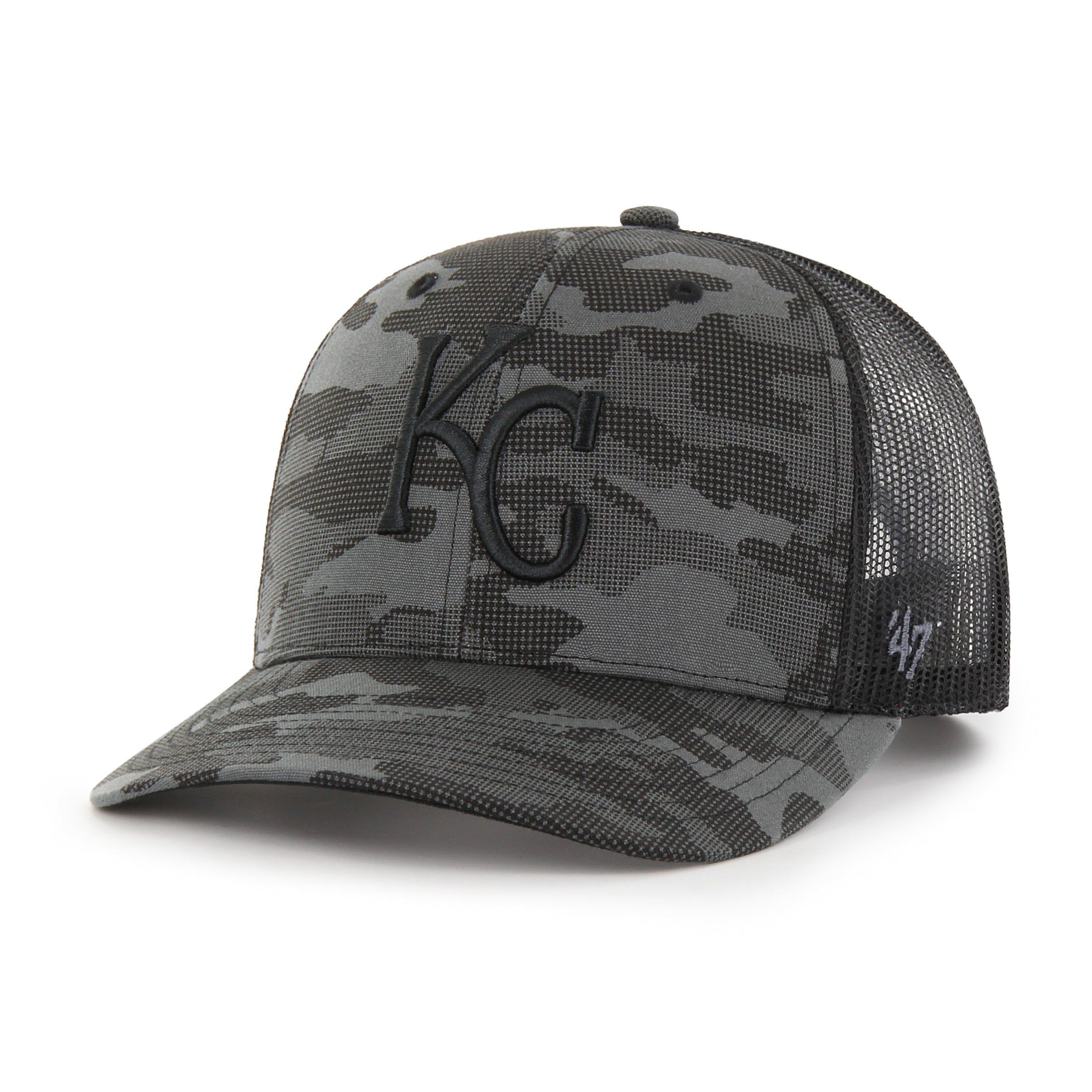 KANSAS CITY ROYALS TONAL CAMO '47 TRUCKER sold by 47