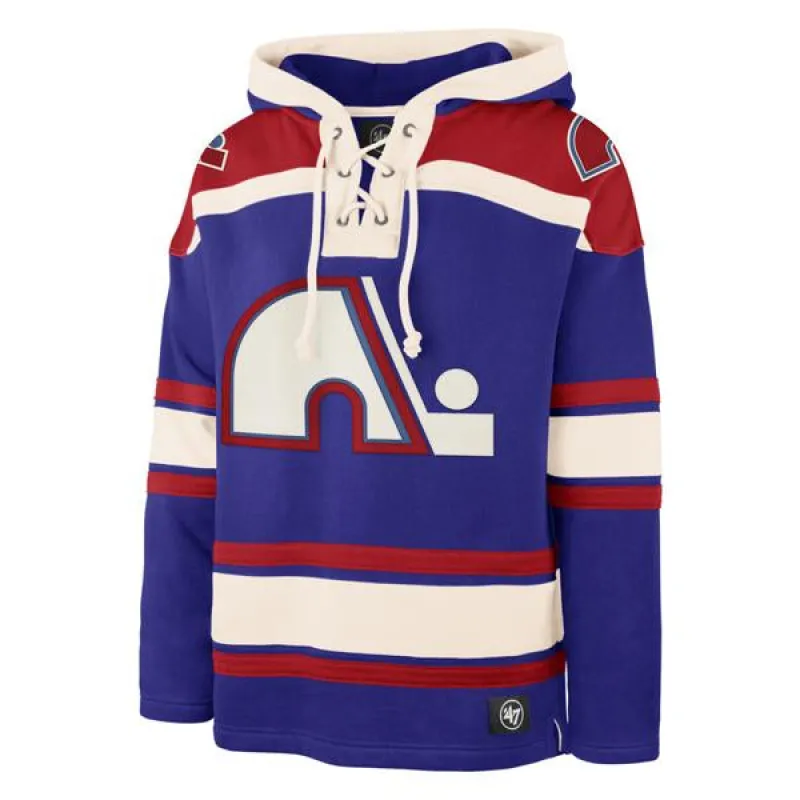QUEBEC NORDIQUES VINTAGE SUPERIOR '47 LACER HOOD sold by 47
