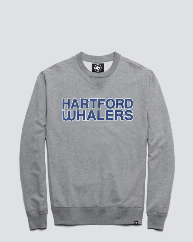 HARTFORD WHALERS VINTAGE RAREFIELD '47 HARRIS SCRIMMAGE CREW sold by 47