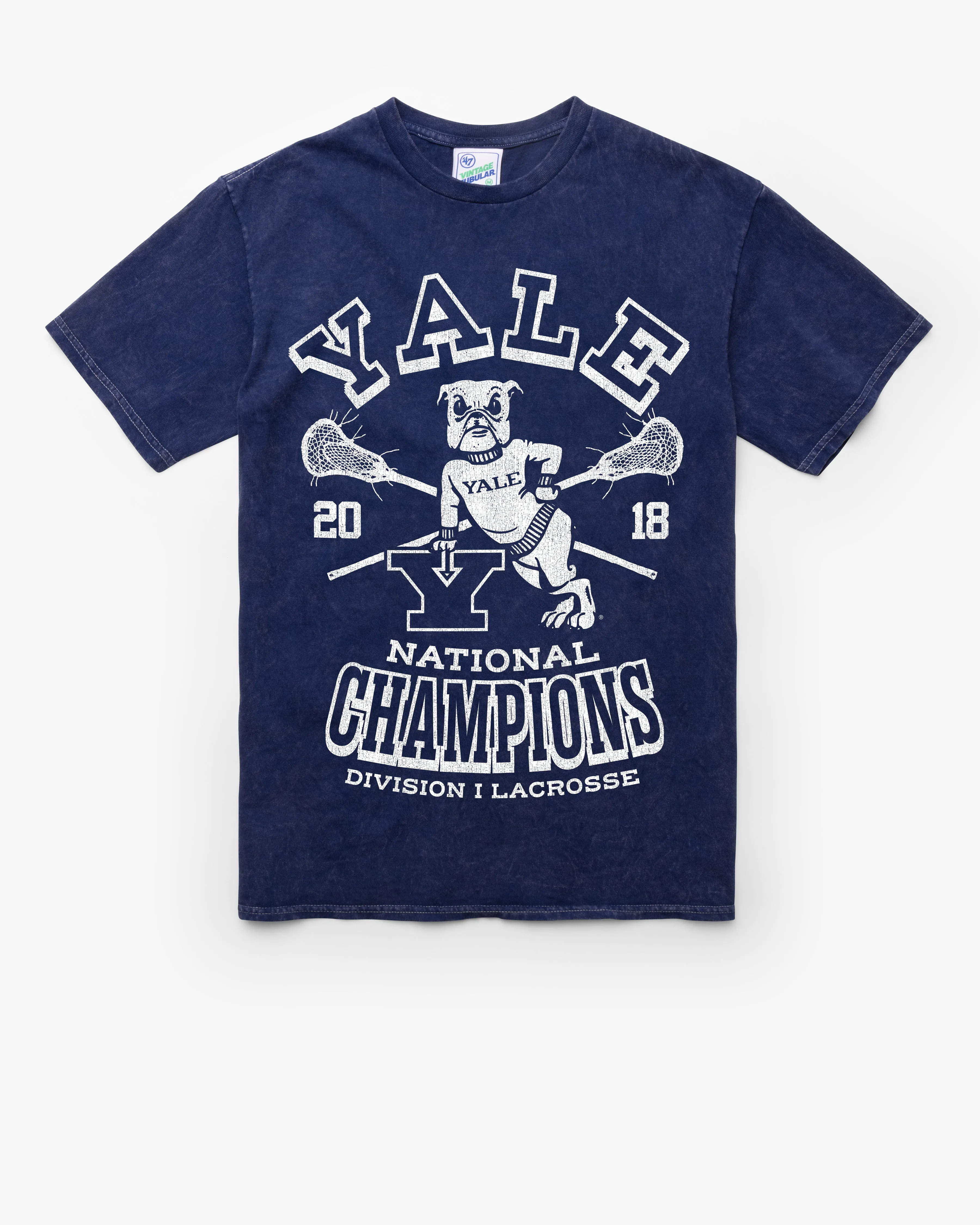 YALE BULLDOGS PAST CHAMPS LOCKER VINTAGE '47 TUBULAR TEE sold by 47