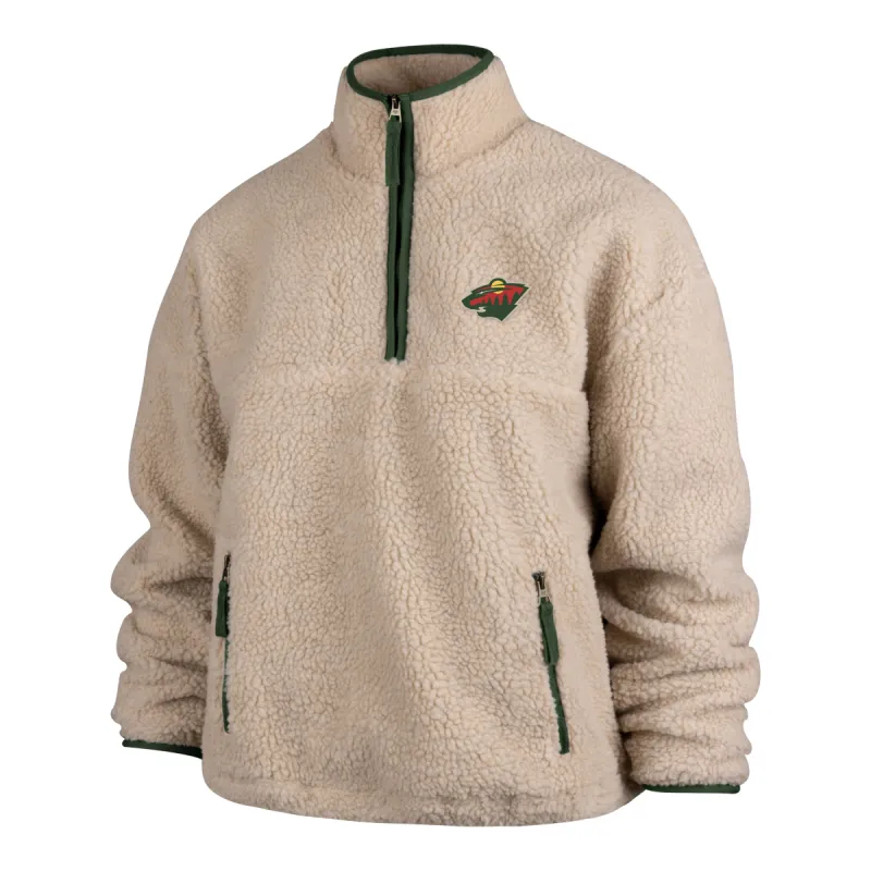 MINNESOTA WILD SNOWBIRD '47 1/4 ZIP WOMENS sold by 47