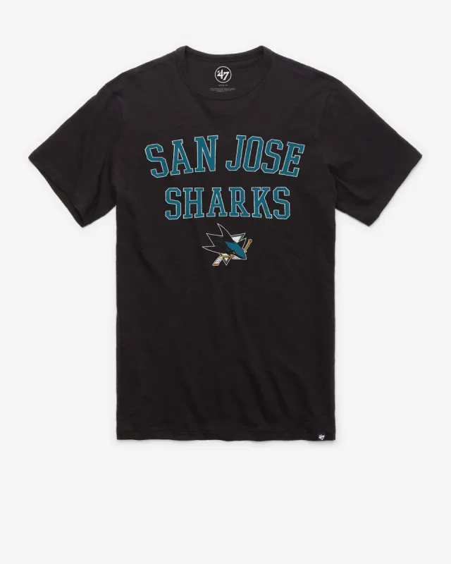 SAN JOSE SHARKS TRACK '47 SCRUM TEE sold by 47