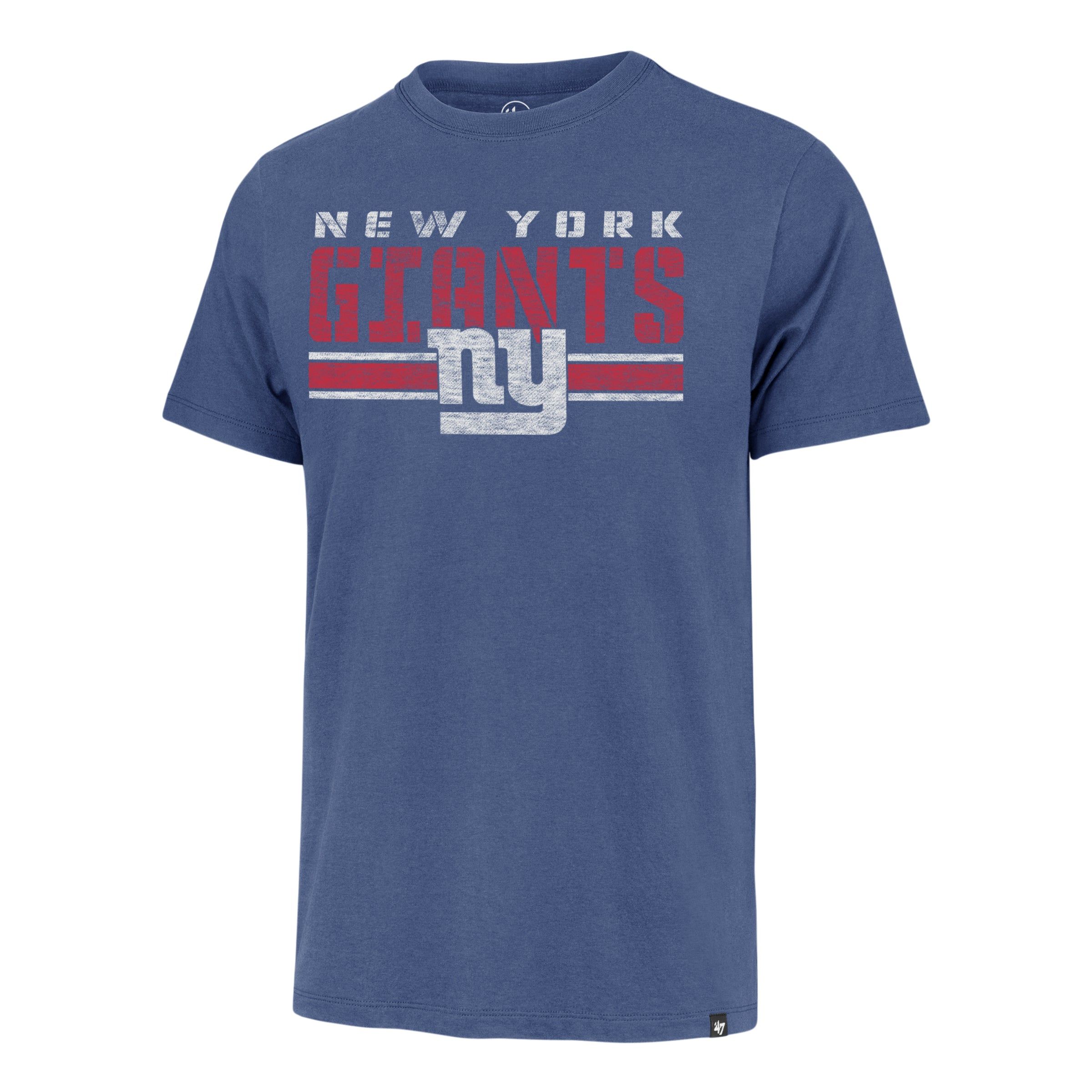 NEW YORK GIANTS STRIPE THRU '47 FRANKLIN TEE sold by 47