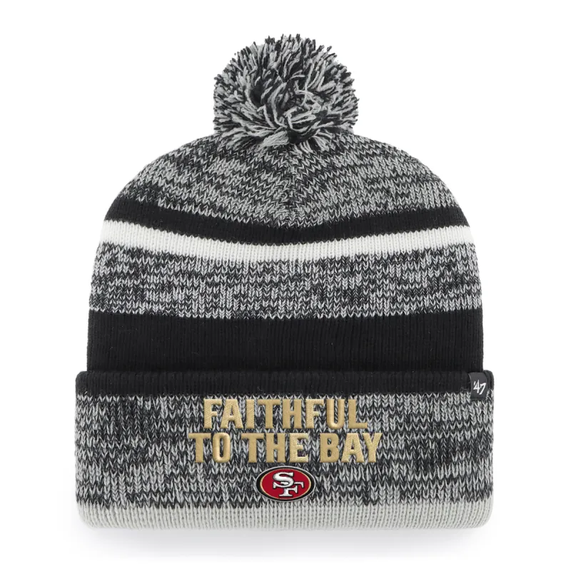 SAN FRANCISCO 49ERS SCRIPT NORTHWARD '47 CUFF KNIT sold by 47