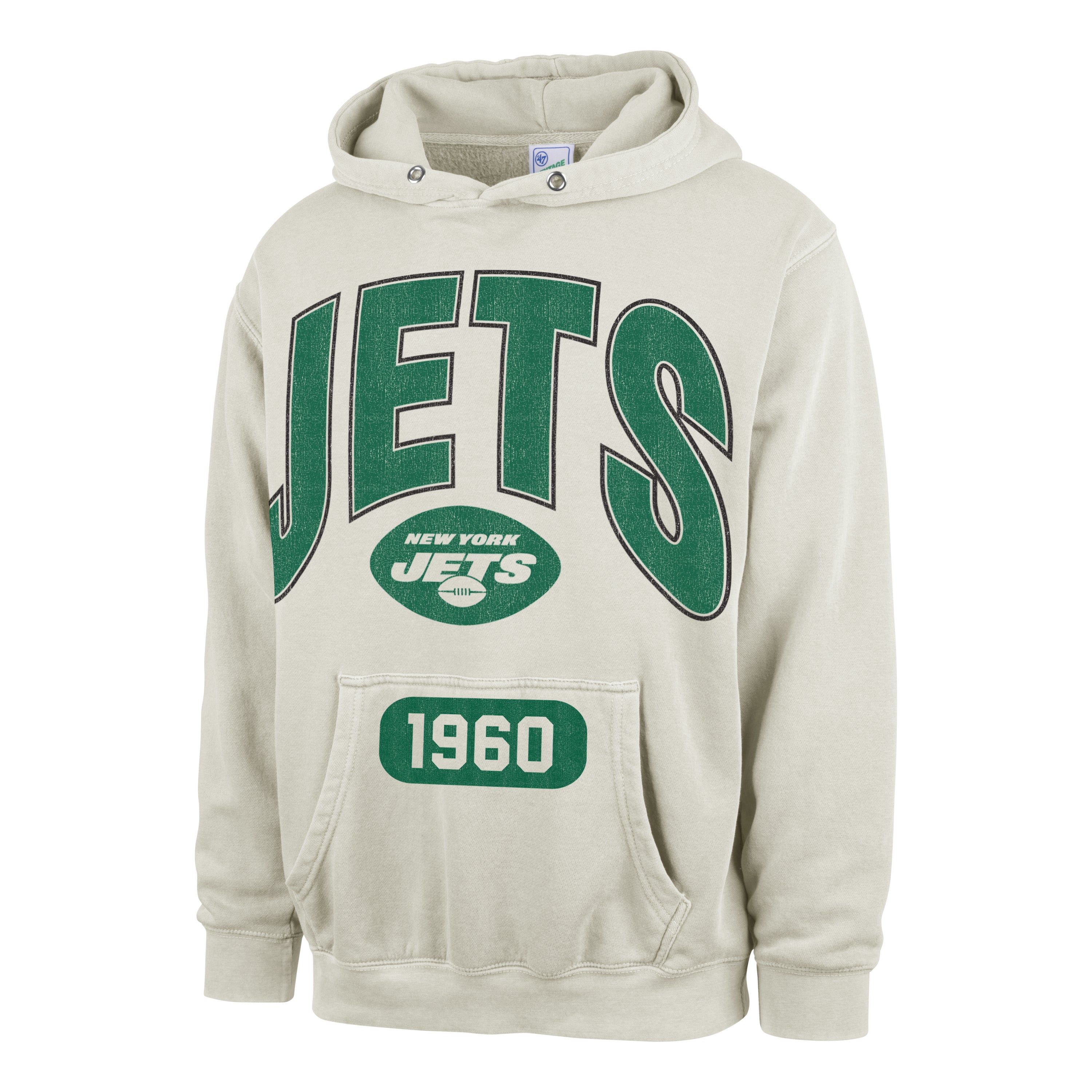 NEW YORK JETS GOATED VINTAGE DYE '47 PIERCE HOOD sold by 47