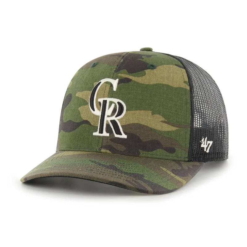 COLORADO ROCKIES CAMO '47 TRUCKER sold by 47