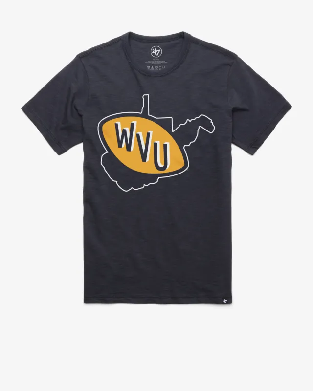 WEST VIRGINIA MOUNTAINEERS VINTAGE GRIT '47 SCRUM TEE sold by 47