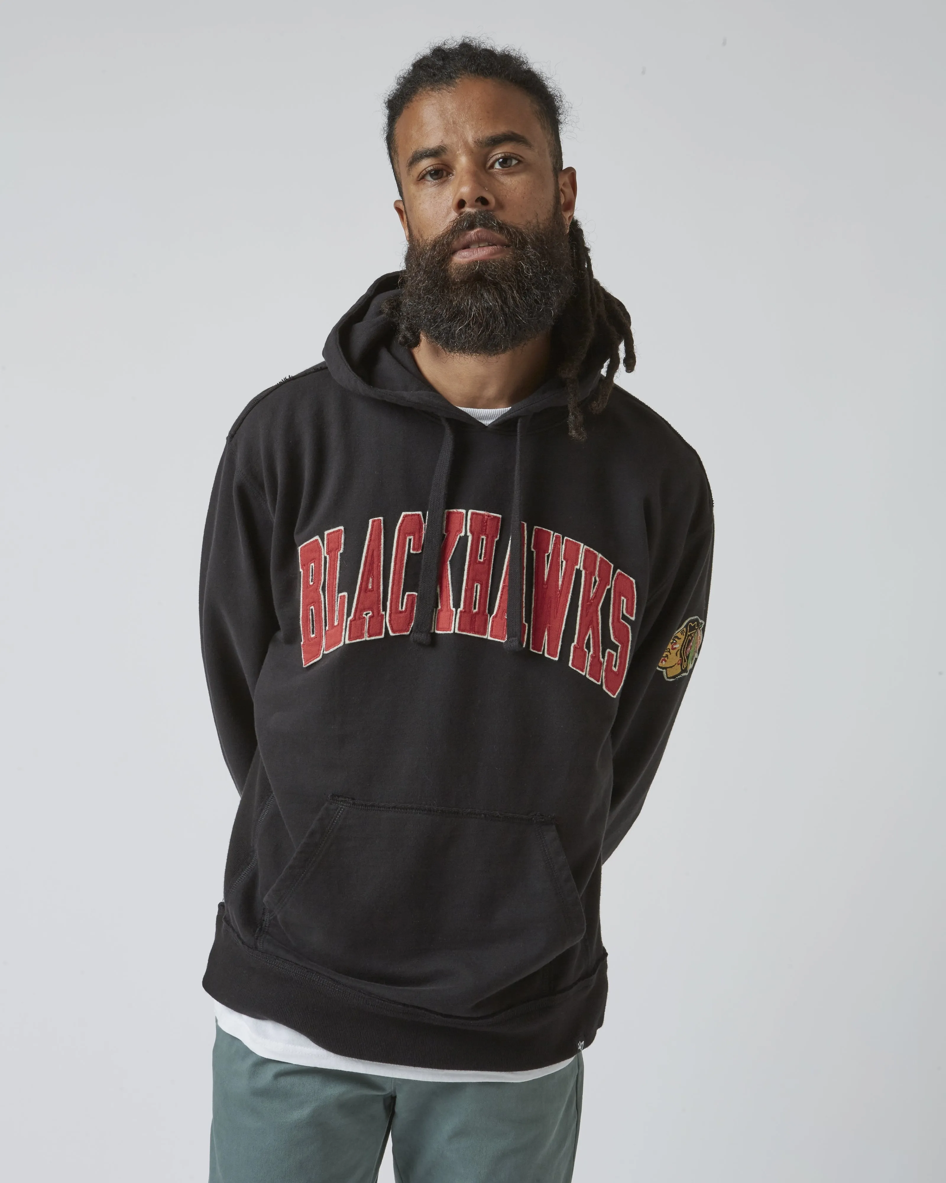 CHICAGO BLACKHAWKS RELIC '47 HARRIS SCRIMMAGE HOOD sold by 47 product image thumbnail 3