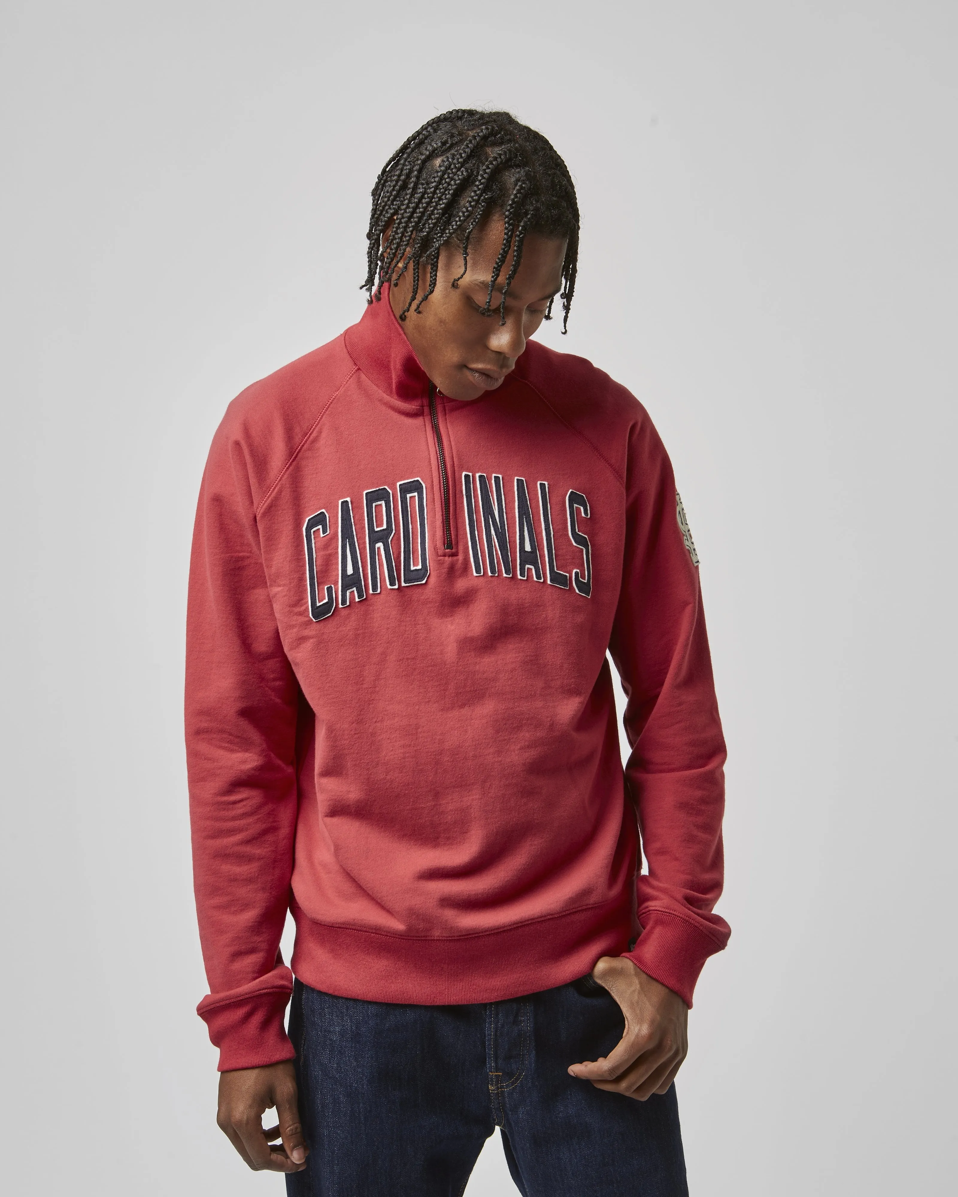 ST. LOUIS CARDINALS BANKS '47 HARRIS SCRIMMAGE 1/4 ZIP sold by 47 product image thumbnail 3
