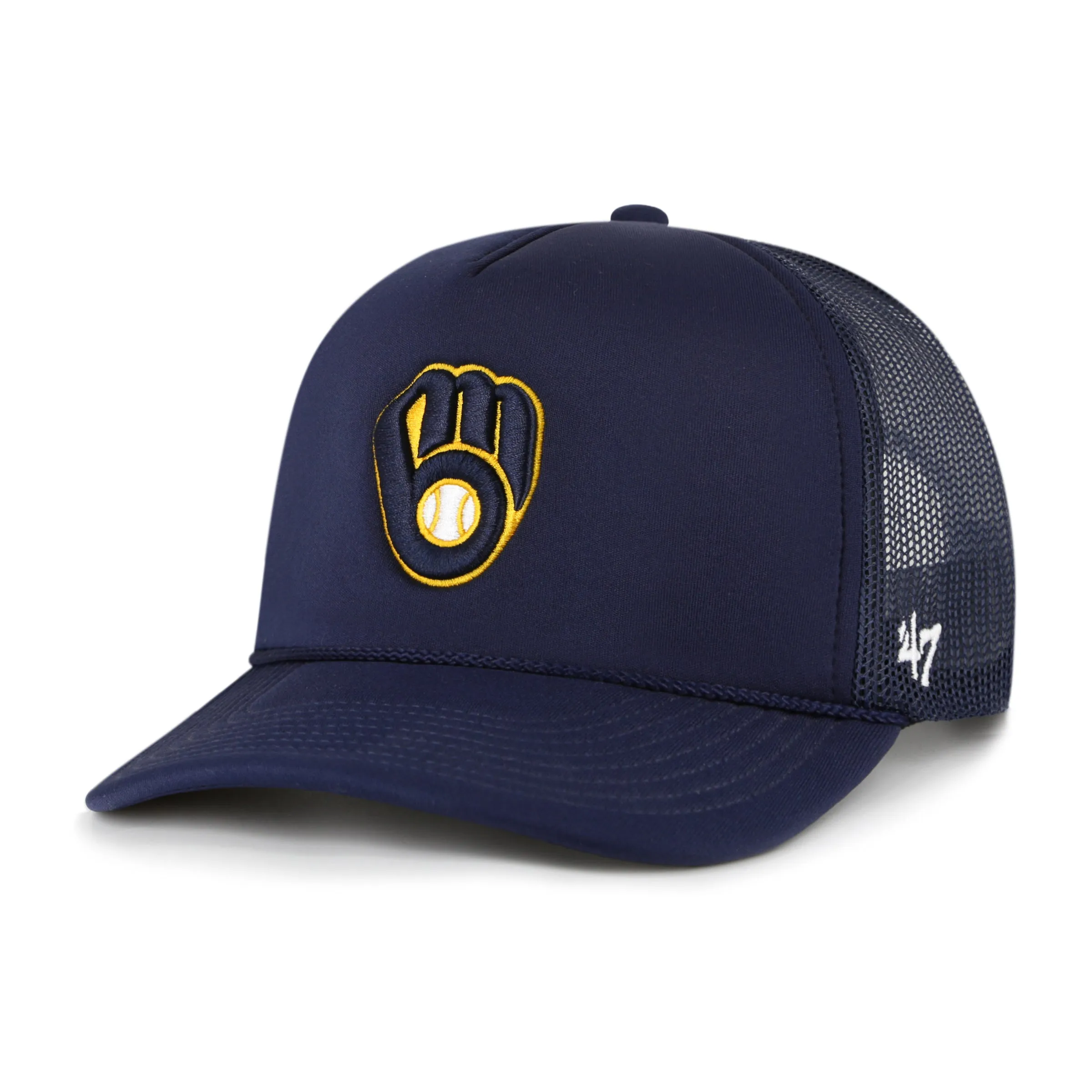 MILWAUKEE BREWERS FOAM FRONT MESH '47 TRUCKER FM sold by 47