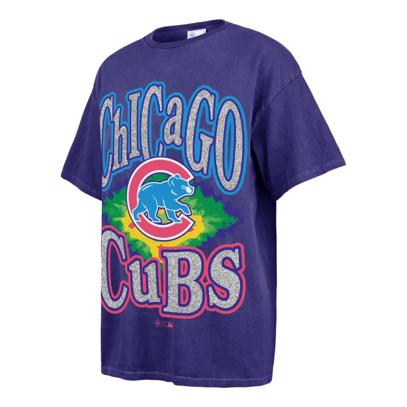 CHICAGO CUBS FLASHING LIGHTS VINTAGE '47 BOYFRIEND TEE WOMENS sold by 47
