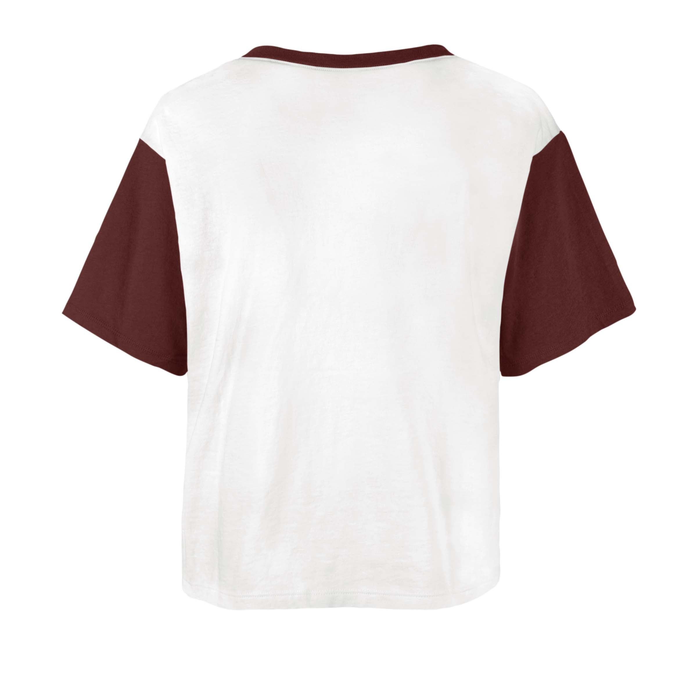 COLORADO AVALANCHE SKY ARCH DOLLY CROP TEE WOMENS sold by 47 product image thumbnail 2