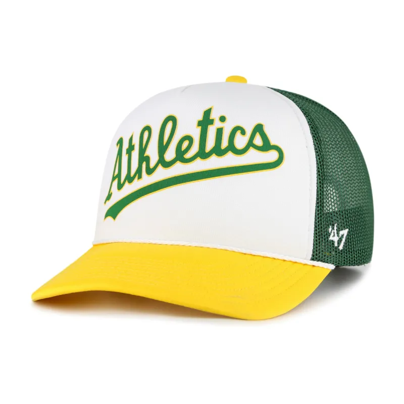OAKLAND ATHLETICS COOPERSTOWN REWIND SCRIPT '47 TRUCKER sold by 47