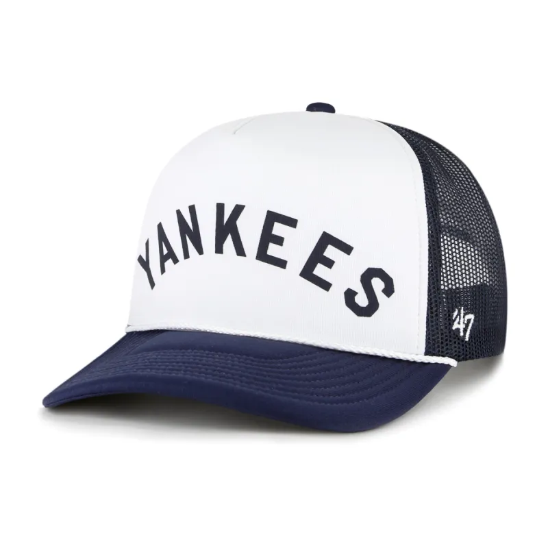 NEW YORK YANKEES COOPERSTOWN REWIND SCRIPT '47 TRUCKER sold by 47