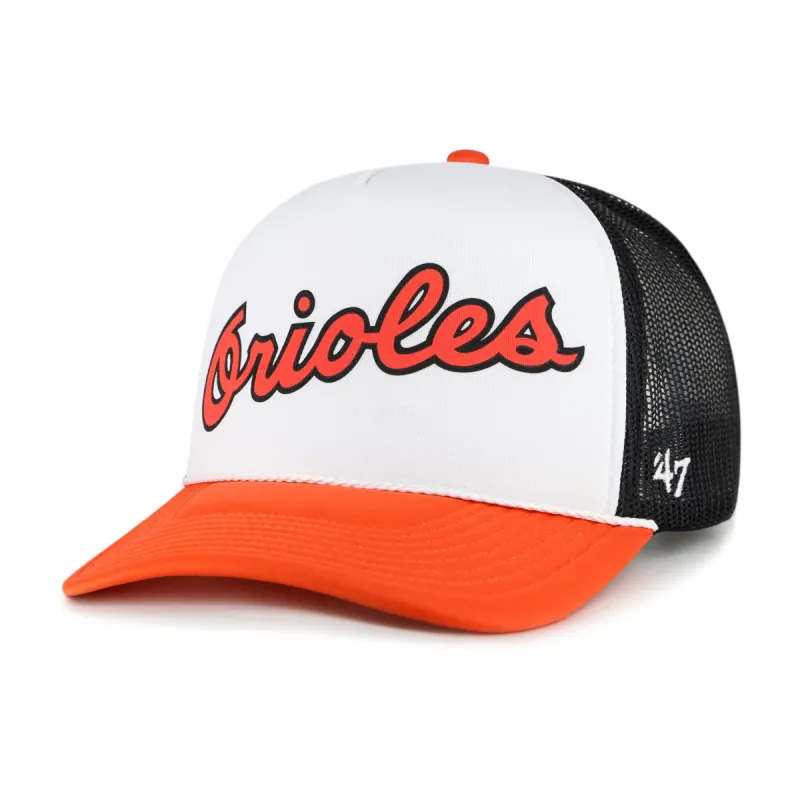 BALTIMORE ORIOLES COOPERSTOWN REWIND SCRIPT '47 TRUCKER sold by 47