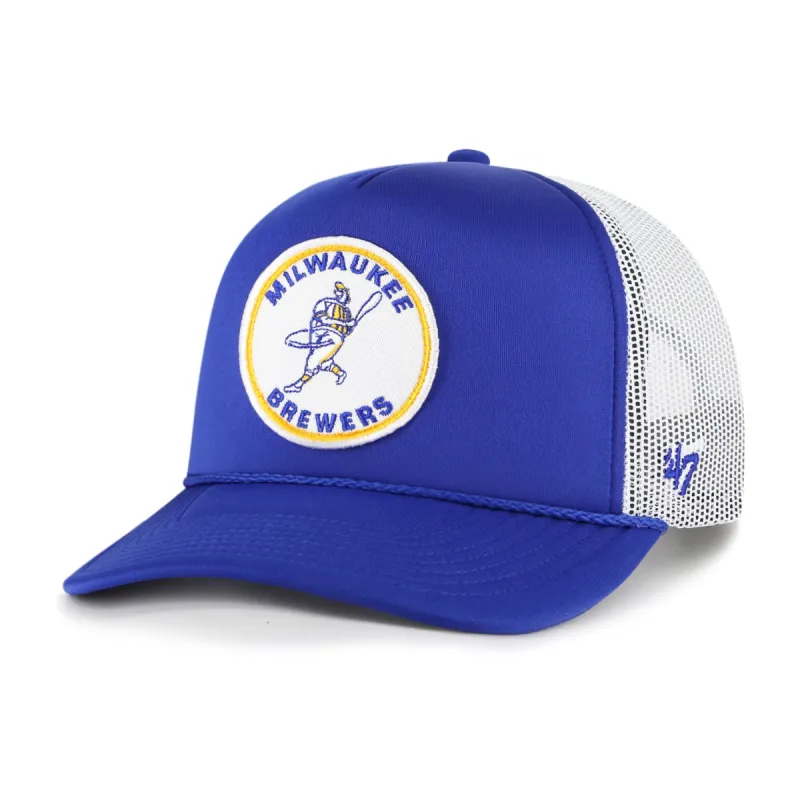 MILWAUKEE BREWERS COOPERSTOWN REWIND PATCH '47 TRUCKER sold by 47