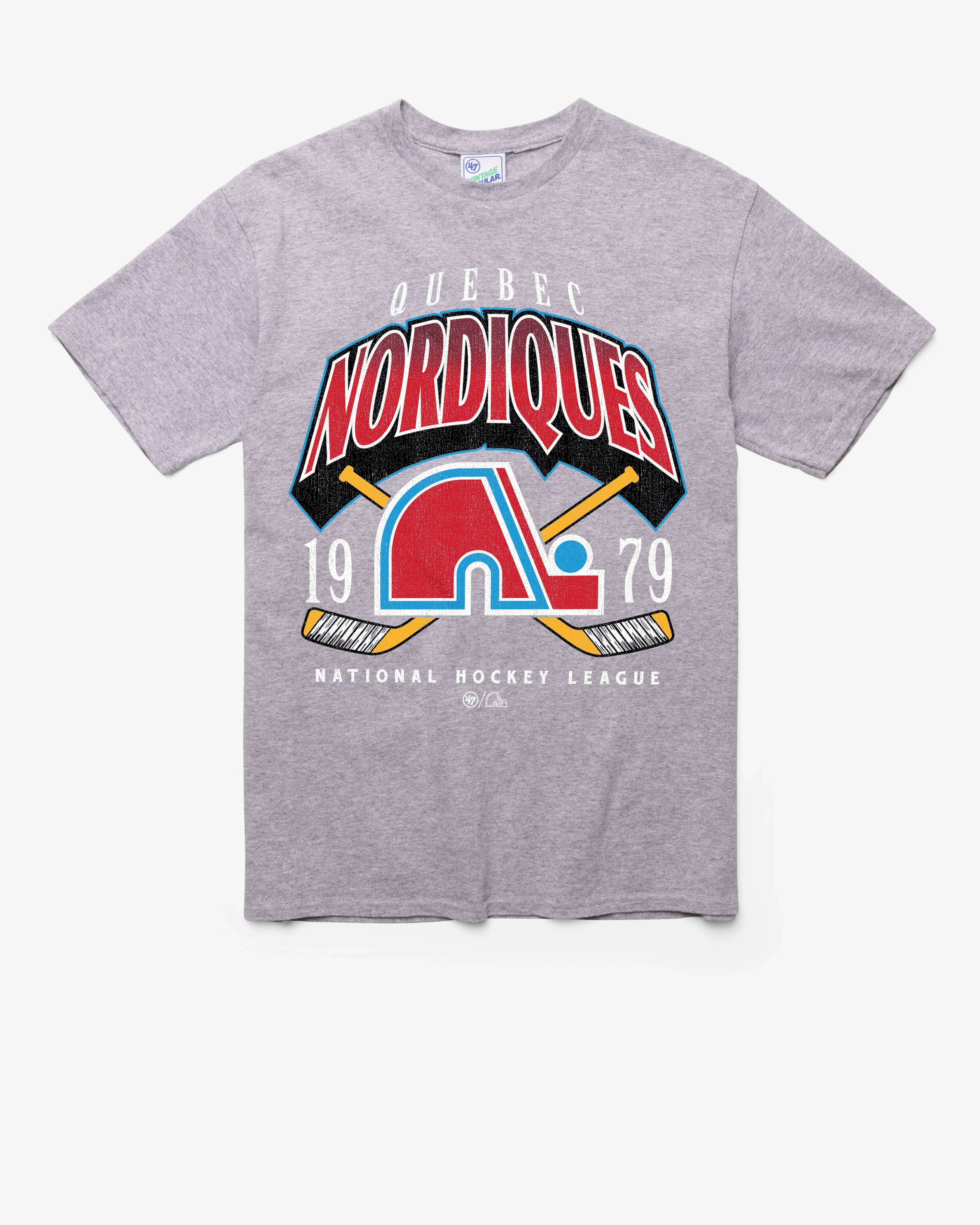QUEBEC NORDIQUES VINTAGE LOCKER VINTAGE '47 TUBULAR TEE sold by 47