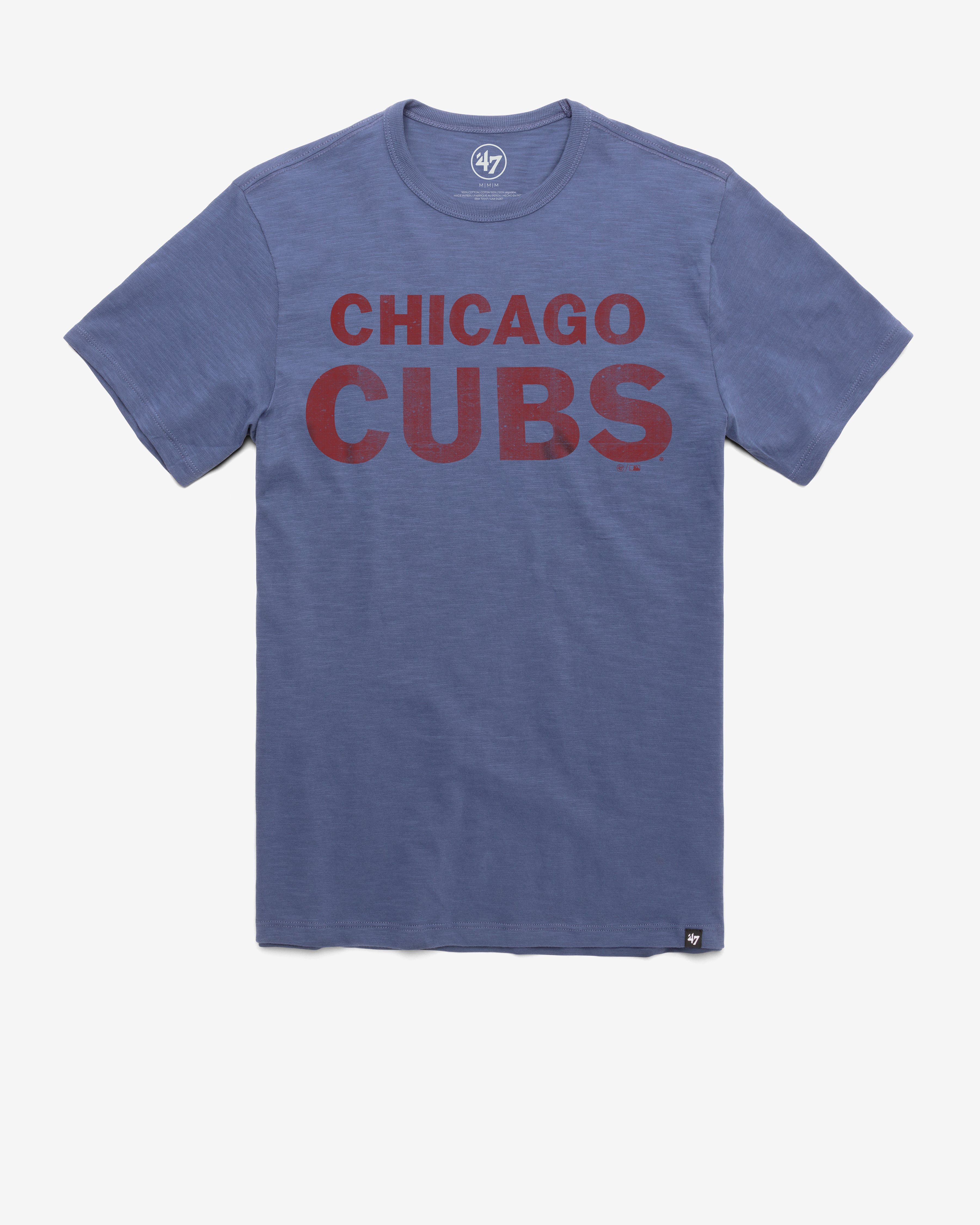 CHICAGO CUBS GRIT WORDMARK '47 SCRUM TEE sold by 47