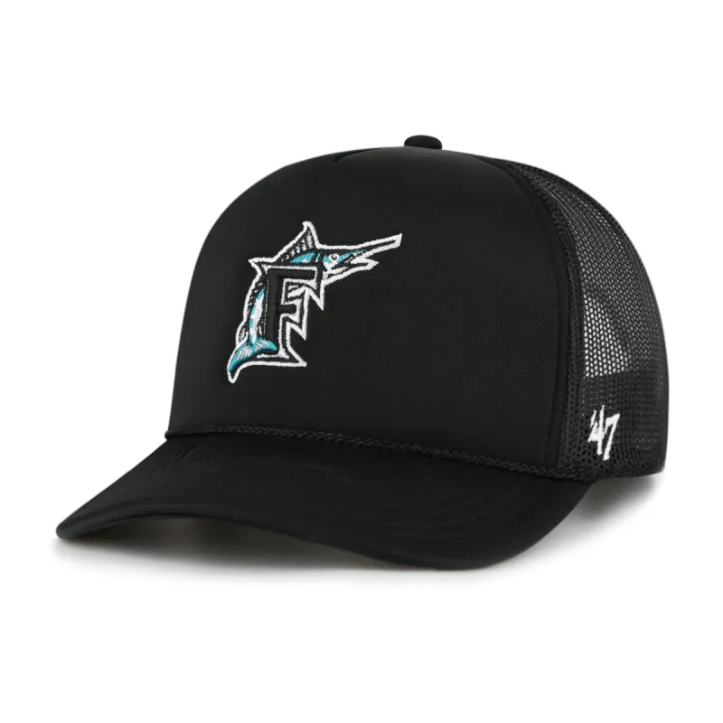 MIAMI MARLINS COOPERSTOWN REWIND FOAM FRONT MESH '47 TRUCKER sold by 47