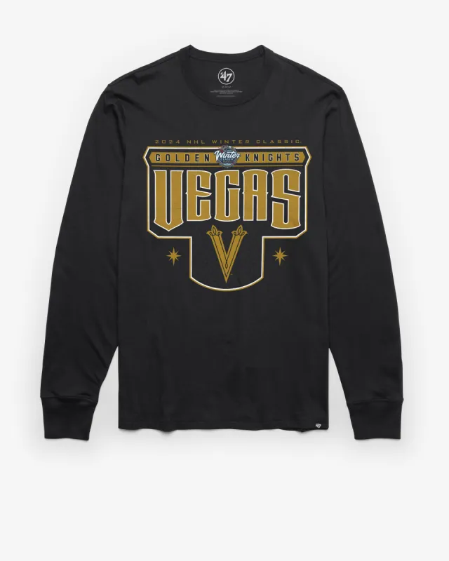 VEGAS GOLDEN KNIGHTS 2024 WINTER CLASSIC REGIONAL '47 FRANKLIN LONG SLEEVE TEE sold by 47