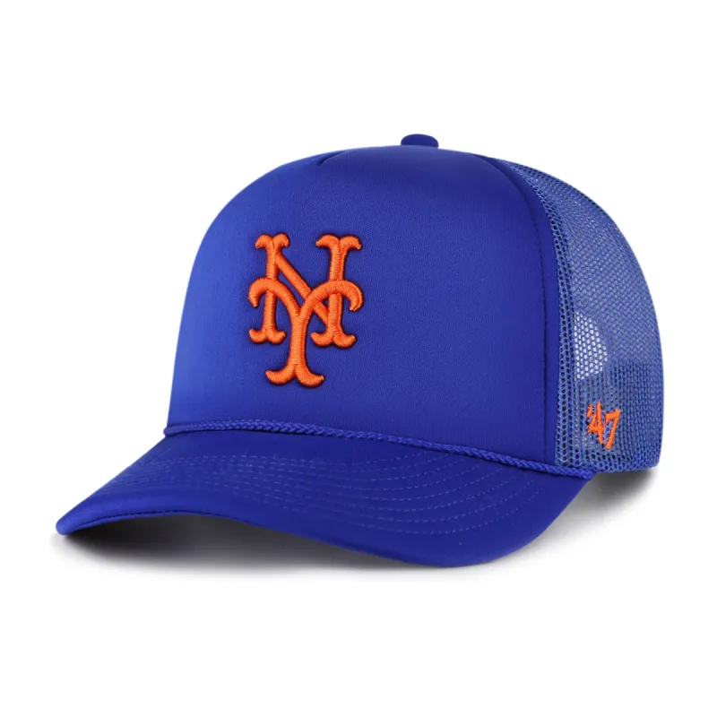 NEW YORK METS COOPERSTOWN REWIND FOAM FRONT MESH '47 TRUCKER sold by 47