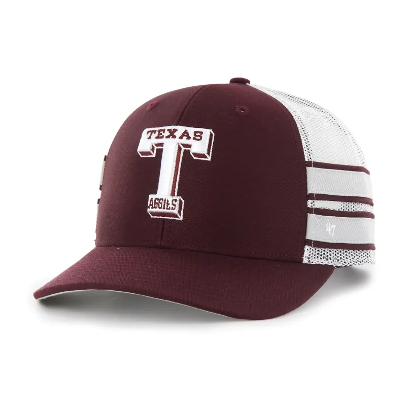 TEXAS A&M AGGIES VINTAGE STRAIGHT EIGHT '47 TRUCKER sold by 47