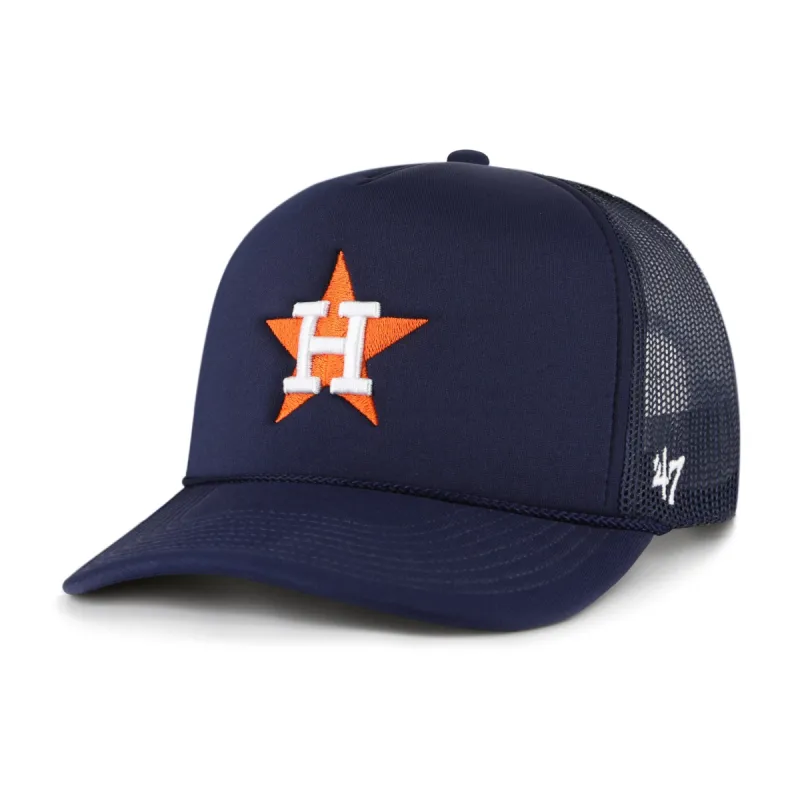 HOUSTON ASTROS COOPERSTOWN REWIND FOAM FRONT MESH '47 TRUCKER sold by 47
