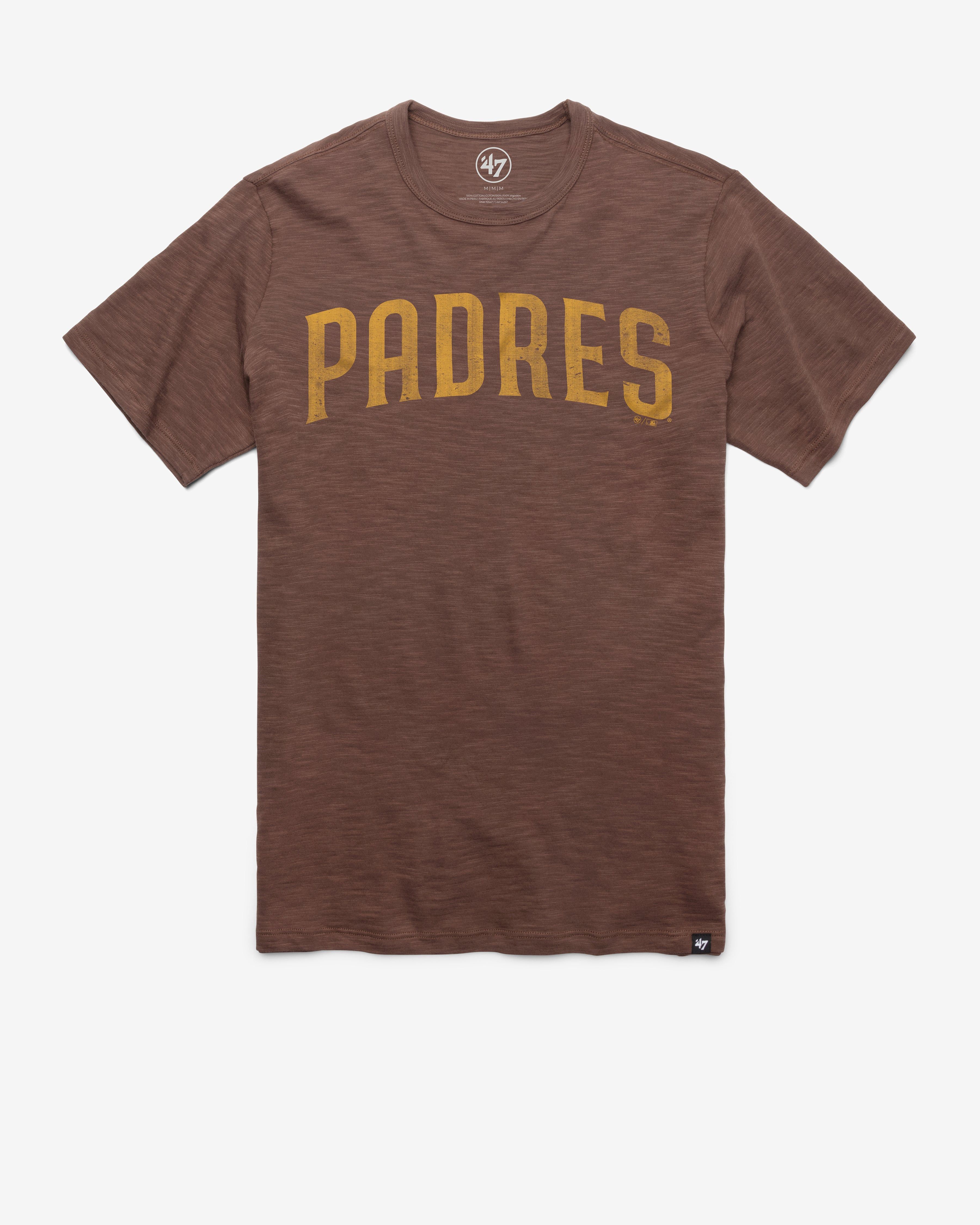 SAN DIEGO PADRES GRIT WORDMARK '47 SCRUM TEE sold by 47