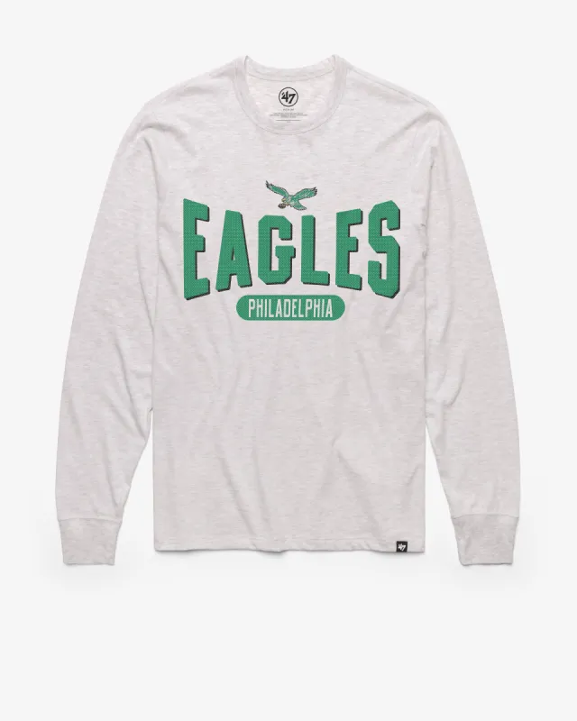 PHILADELPHIA EAGLES HISTORIC OUTSTRETCH '47 FRANKLIN LONG SLEEVE TEE sold by 47