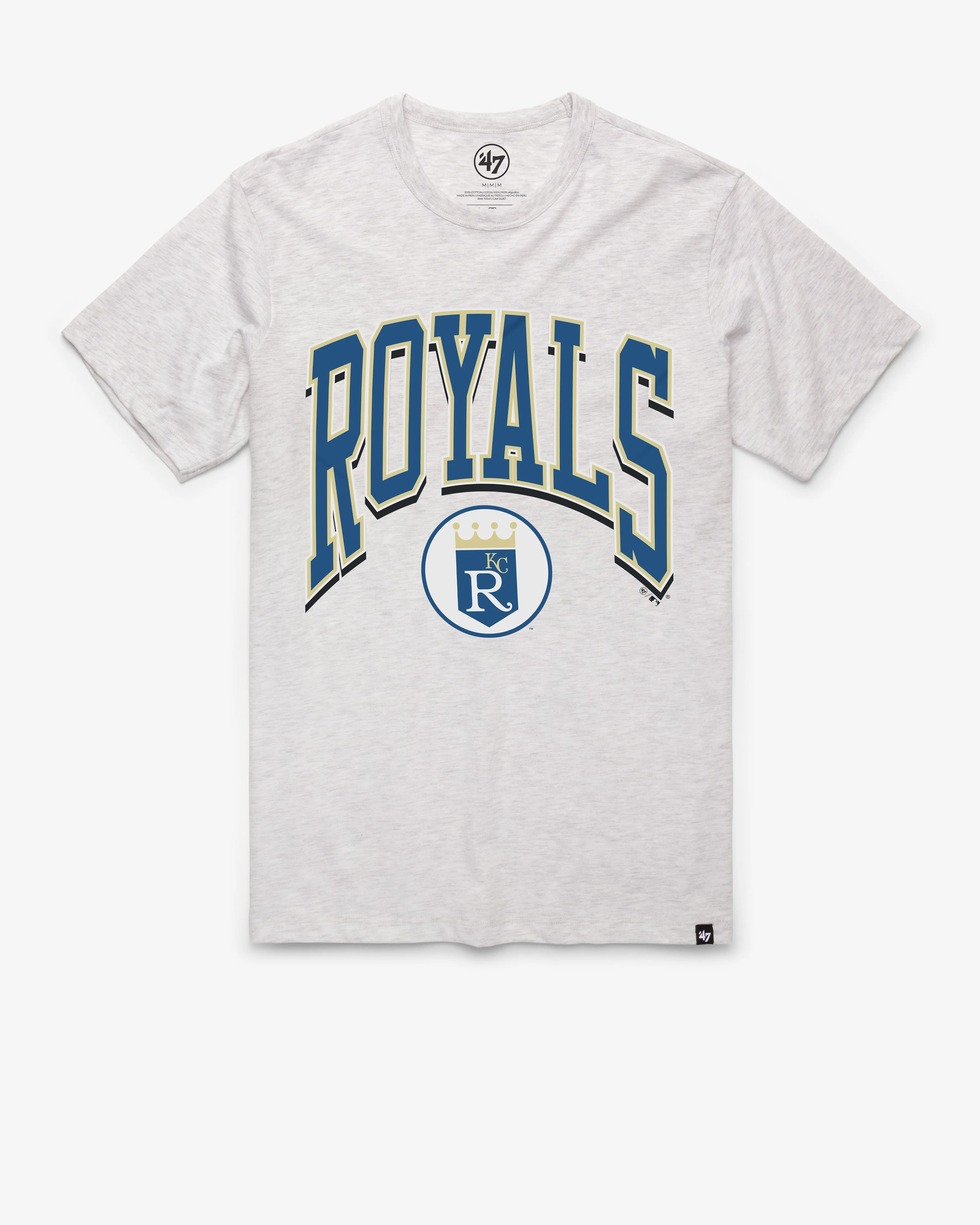 KANSAS CITY ROYALS COOPERSTOWN WALK TALL '47 FRANKLIN TEE sold by 47