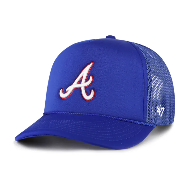 ATLANTA BRAVES COOPERSTOWN REWIND FOAM FRONT MESH '47 TRUCKER sold by 47
