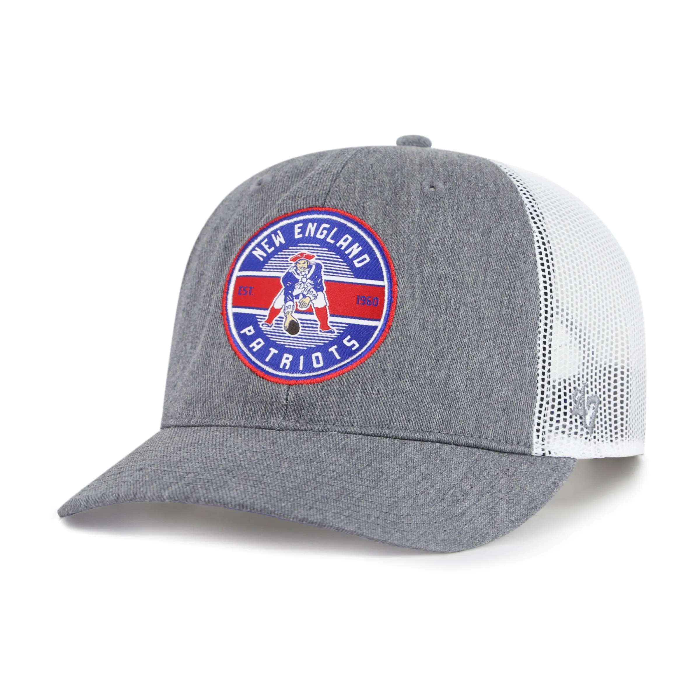 NEW ENGLAND PATRIOTS HISTORIC HASH MARK '47 TRUCKER RF RELAXED FIT sold by 47