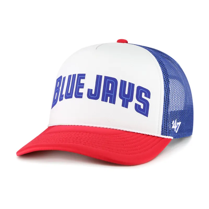 TORONTO BLUE JAYS COOPERSTOWN REWIND SCRIPT '47 TRUCKER sold by 47