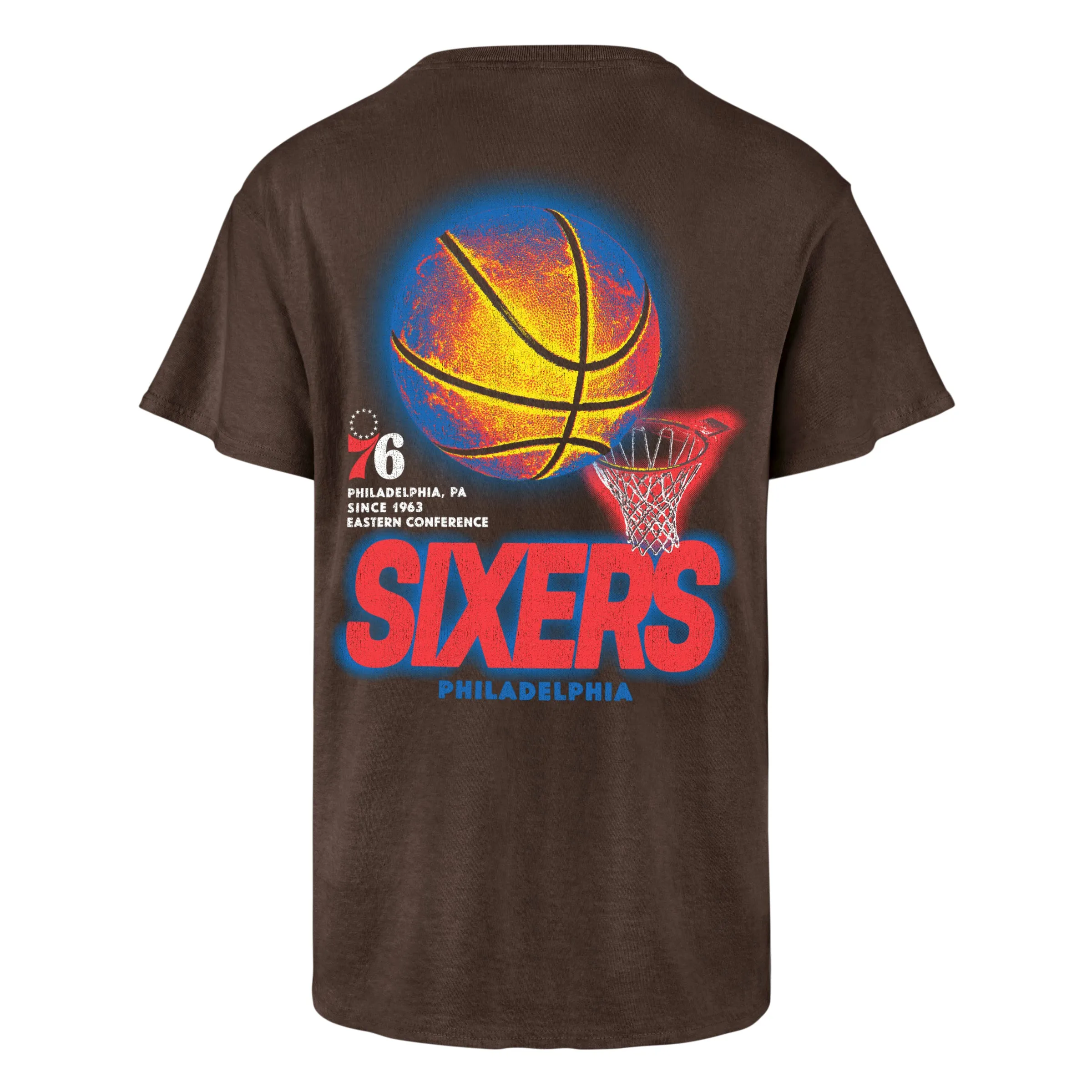 PHILADELPHIA 76ERS DAGGER '47 TUBULAR TEE sold by 47 product image thumbnail 2