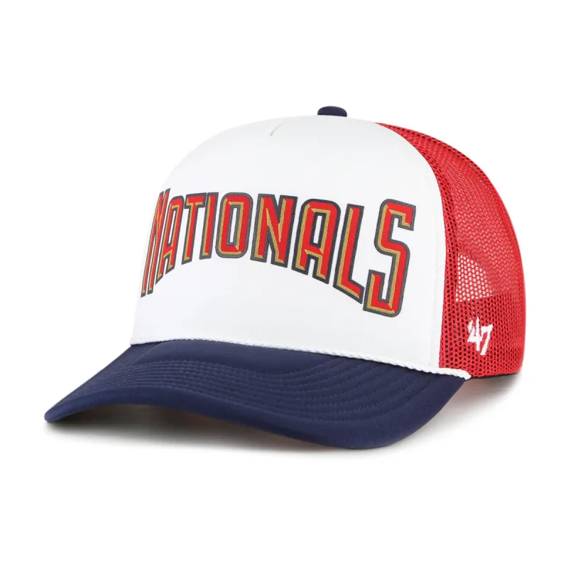 WASHINGTON NATIONALS COOPERSTOWN REWIND SCRIPT '47 TRUCKER sold by 47
