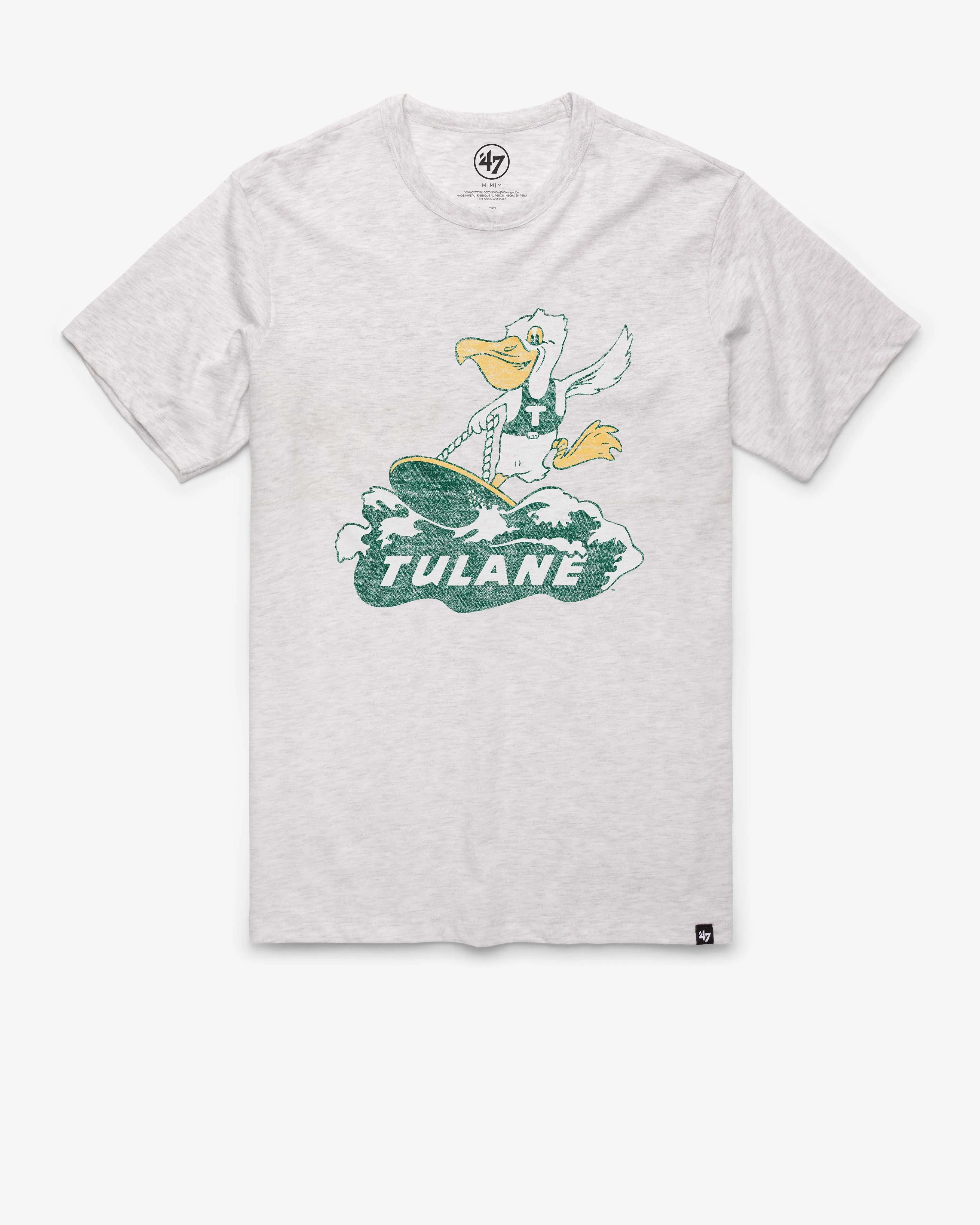 TULANE GREEN WAVE VINTAGE PREMIER '47 FRANKLIN TEE sold by 47