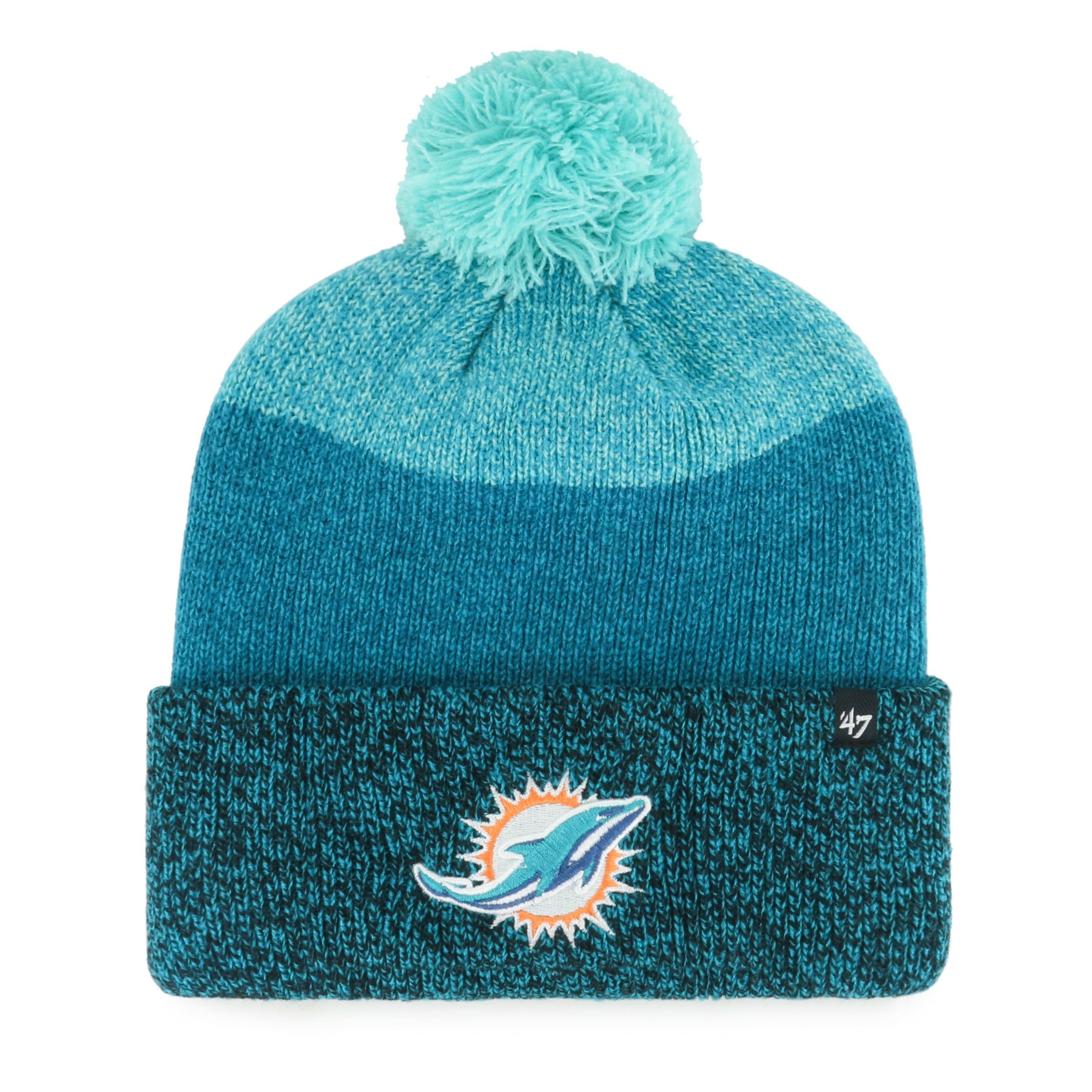 MIAMI DOLPHINS DARK FREEZE '47 CUFF KNIT sold by 47