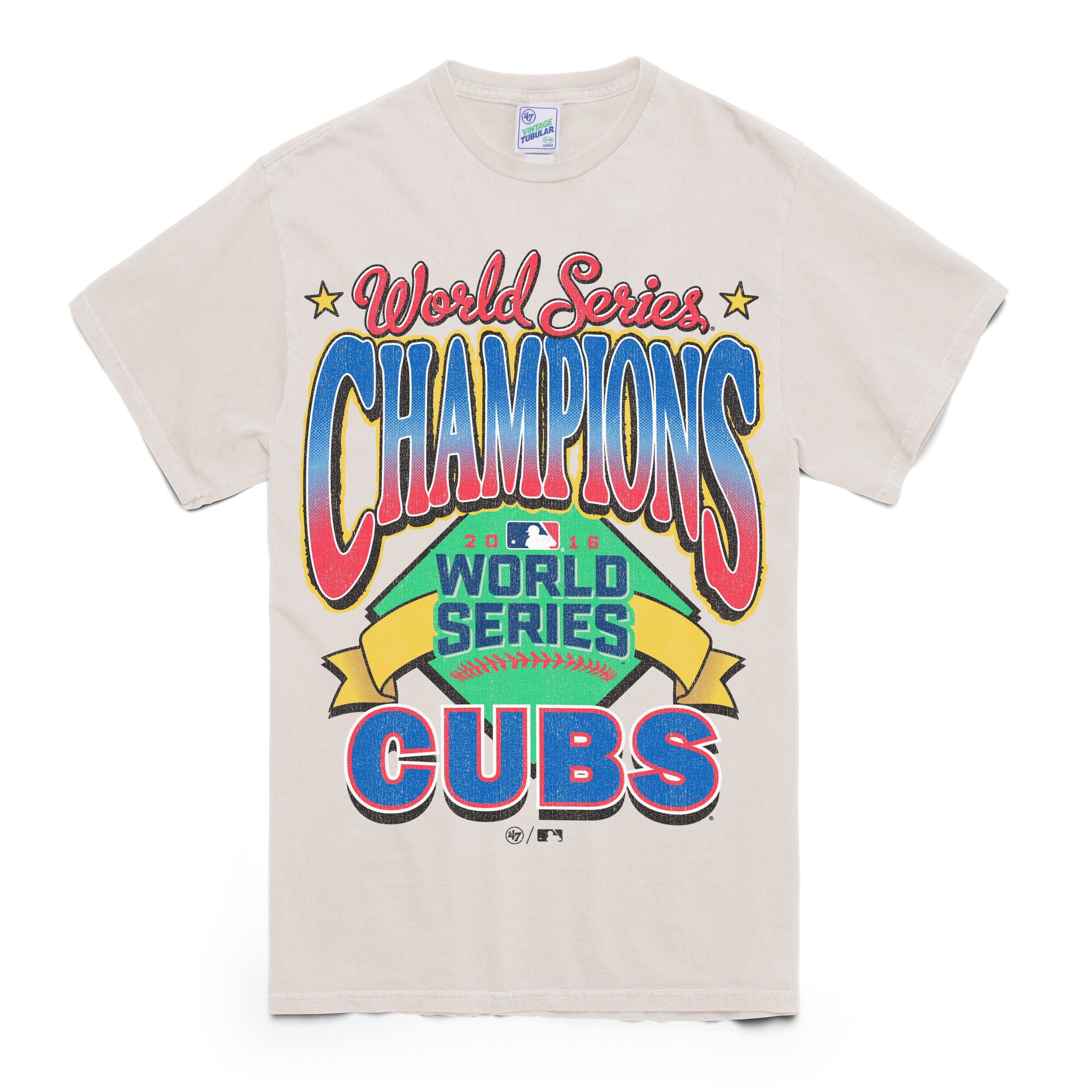 CHICAGO CUBS VIBE CHECK '47 VINTAGE TUBULAR BOYFRIEND TEE WOMENS sold by 47