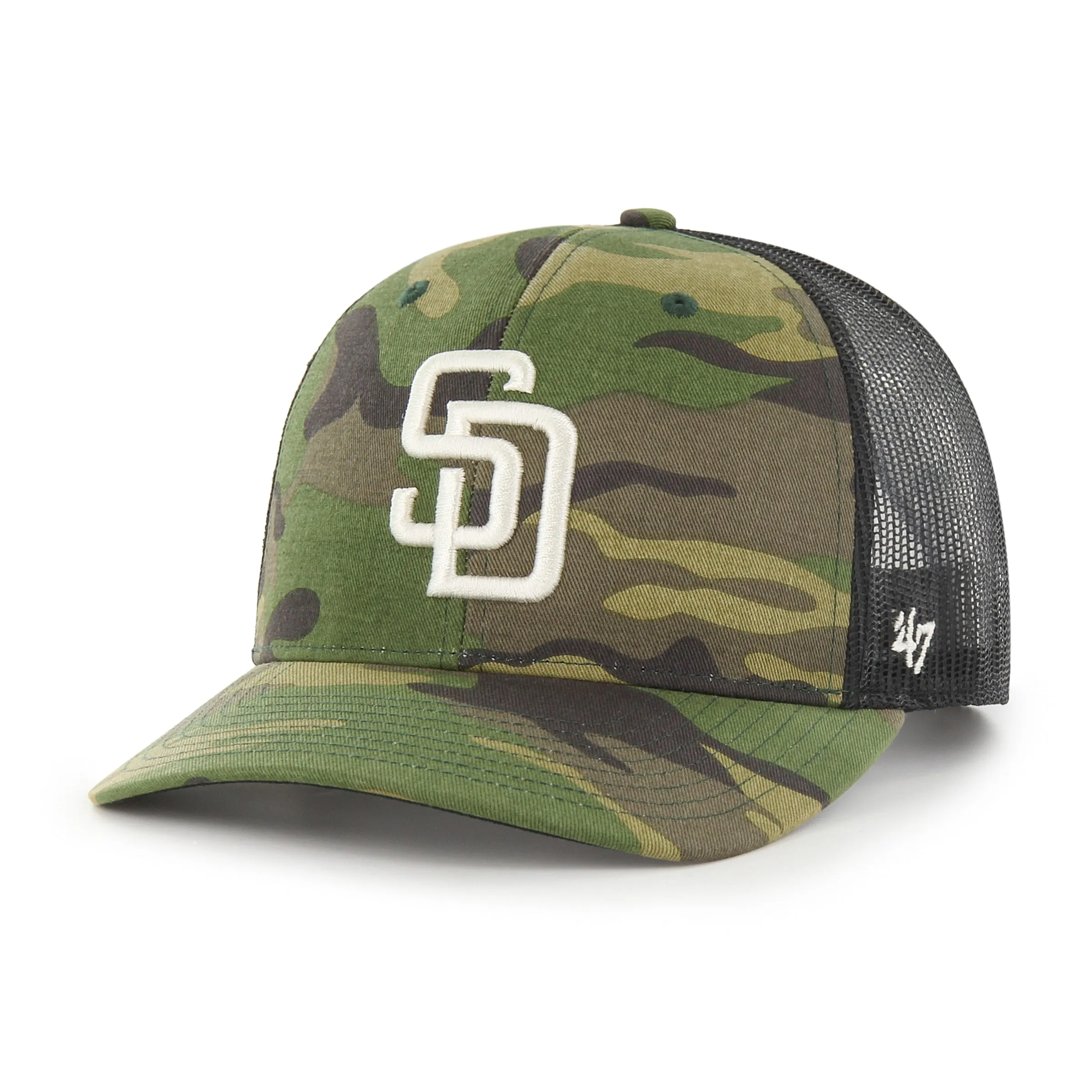 SAN DIEGO PADRES CAMO '47 TRUCKER sold by 47