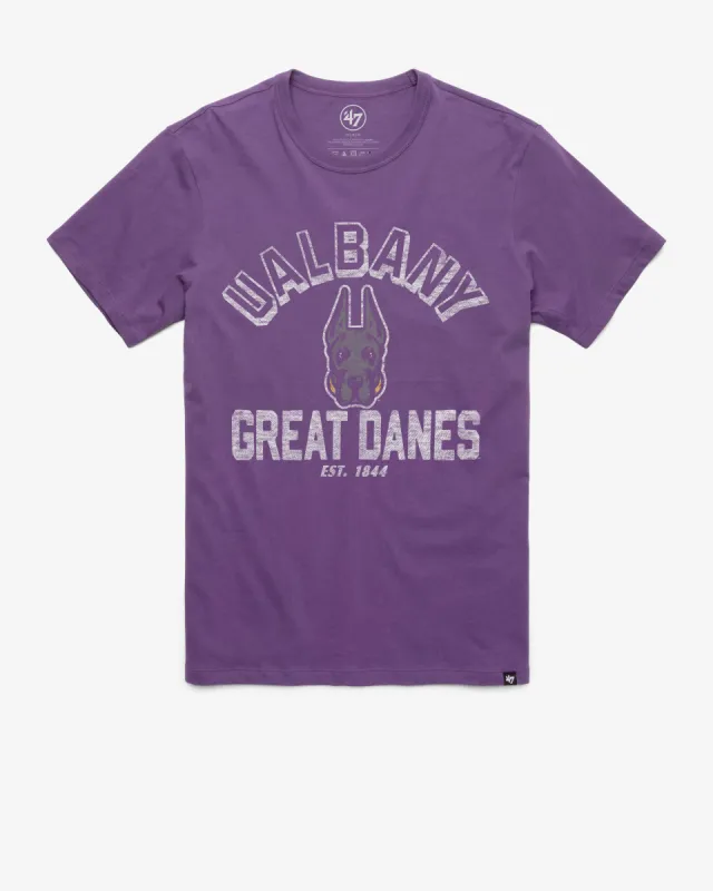 SUNY ALBANY GREAT DANES RETROGRADE '47 FRANKLIN TEE sold by 47
