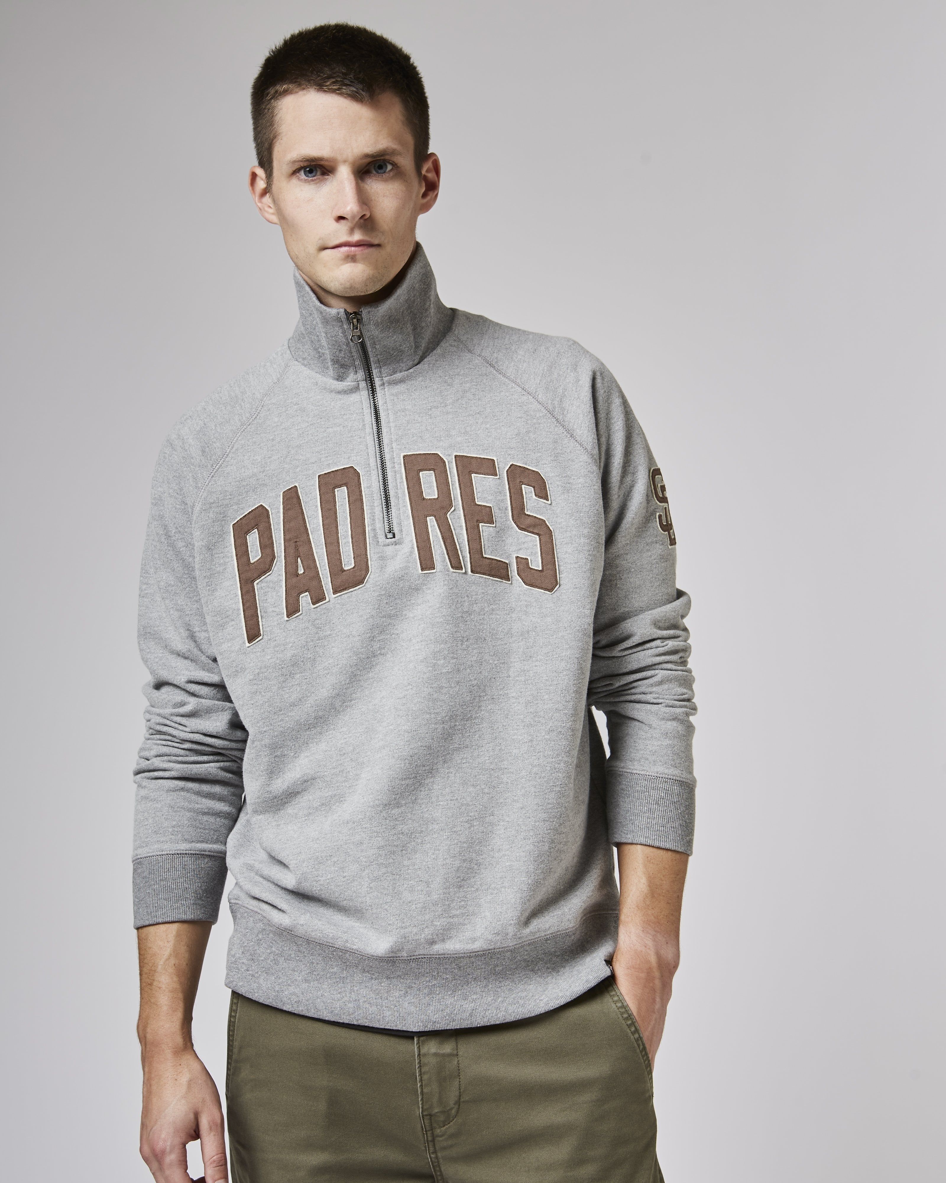 SAN DIEGO PADRES BANKS '47 HARRIS SCRIMMAGE 1/4 ZIP sold by 47 product image thumbnail 3