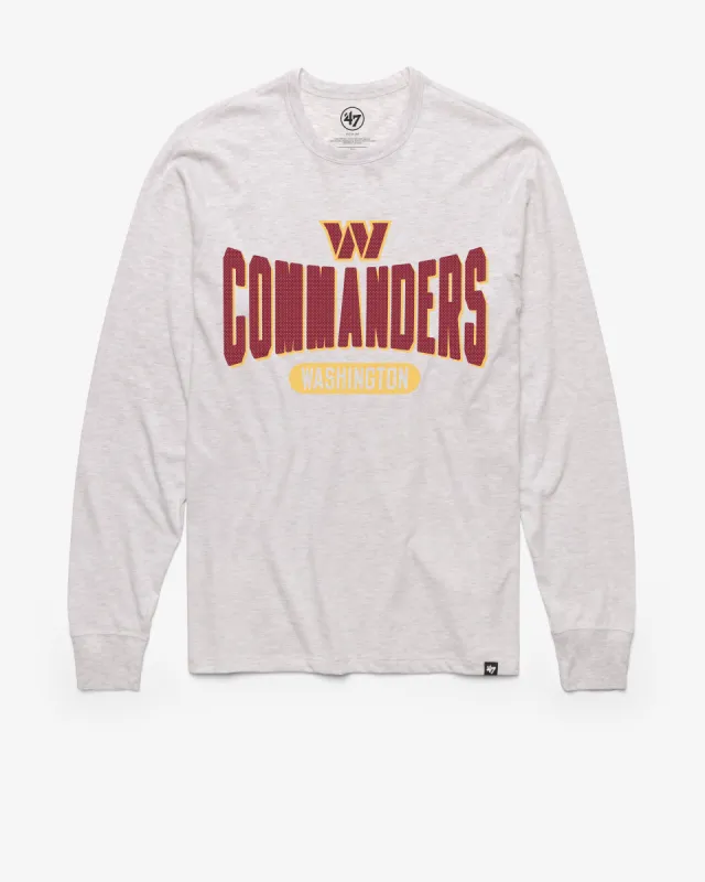 WASHINGTON COMMANDERS OUTSTRETCH '47 FRANKLIN LONG SLEEVE TEE sold by 47