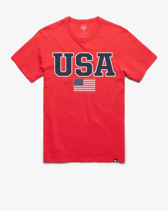 UNITED STATES USA BLOCK '47 FRANKLIN TEE sold by 47