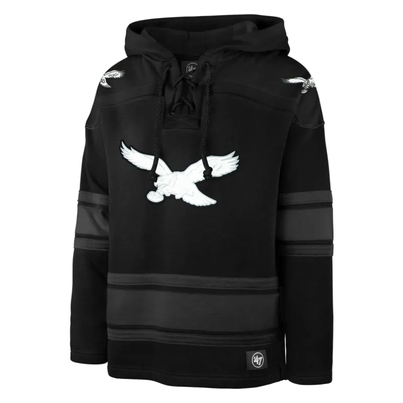 PHILADELPHIA EAGLES HISTORIC ANTHRACITE SUPERIOR '47 LACER HOOD sold by 47