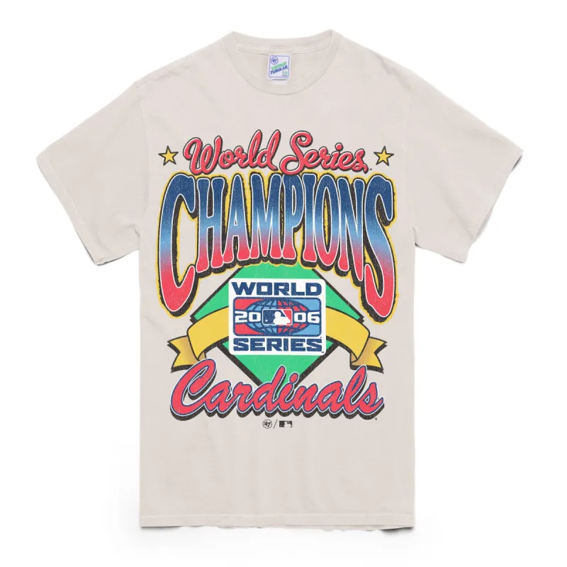 ST. LOUIS CARDINALS VIBE CHECK '47 VINTAGE TUBULAR BOYFRIEND TEE WOMENS sold by 47